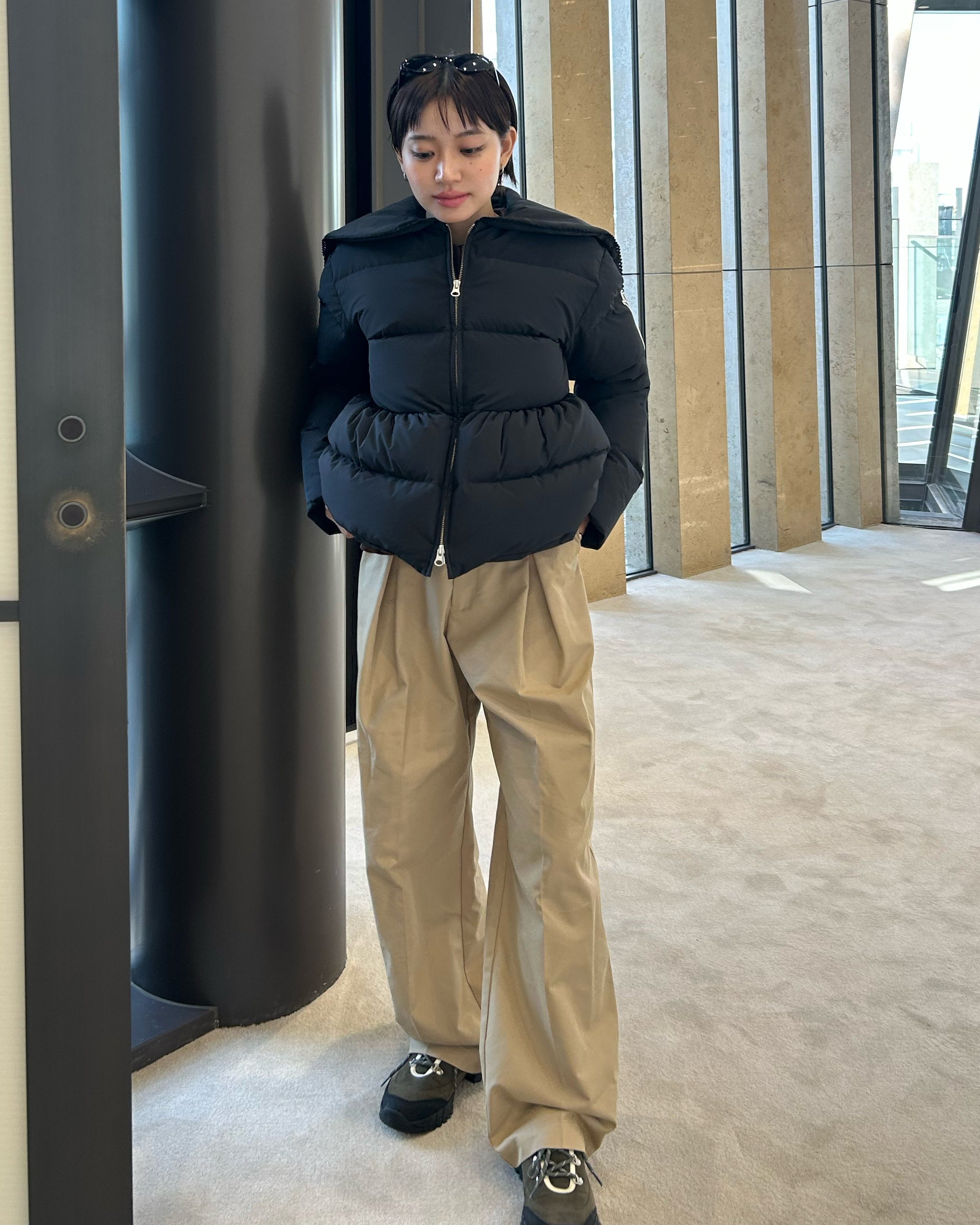 DORA PEPURAMU DOWN JACKET/154cm/着用サイズF