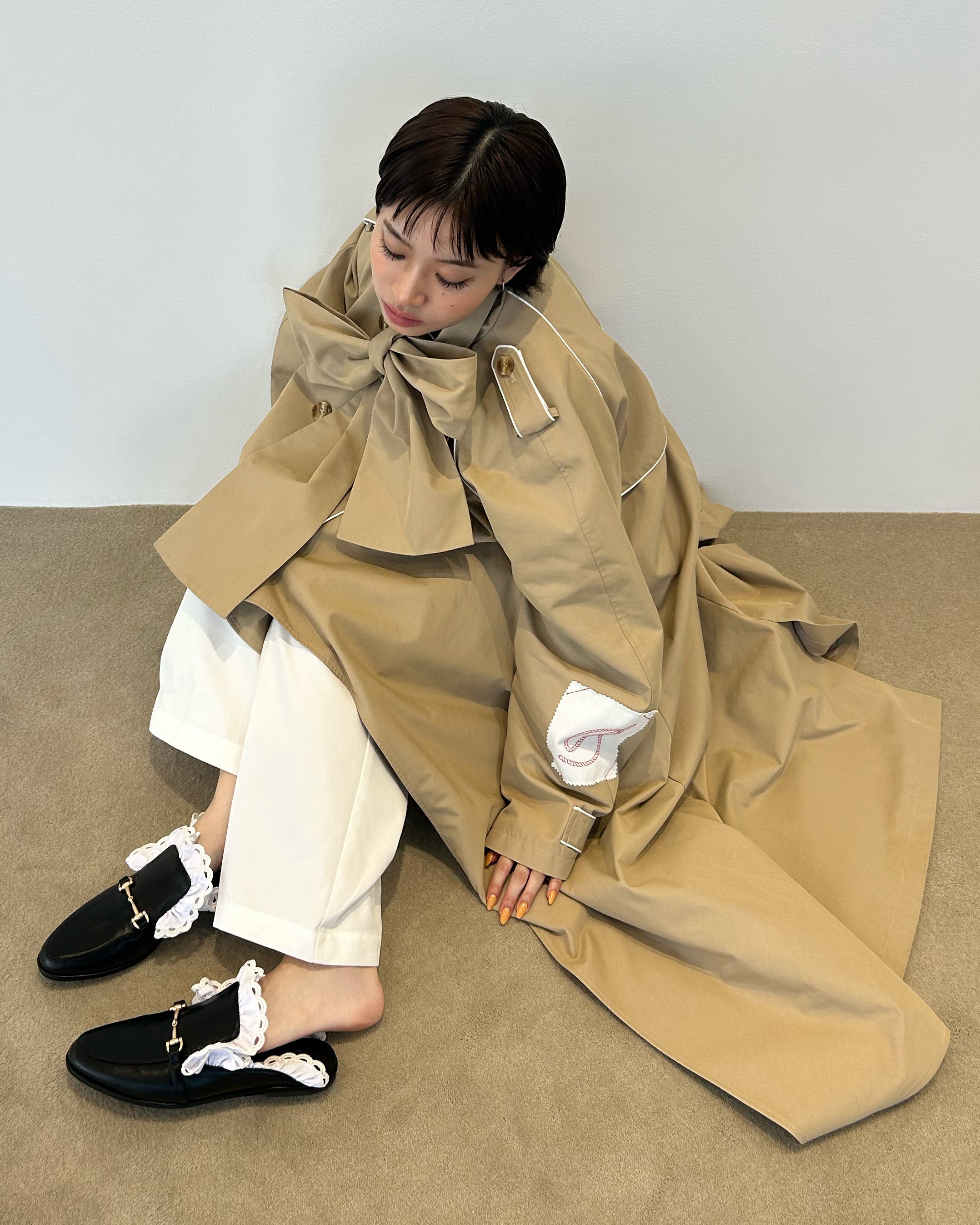 CATALINA TRENCH COAT/154cm/着用サイズF