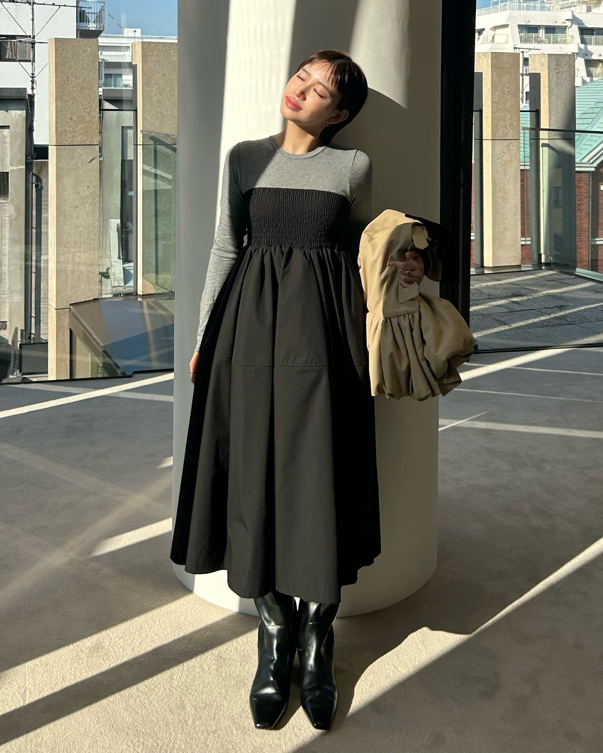 CLEMENTINE DRESS/154cm/着用サイズF