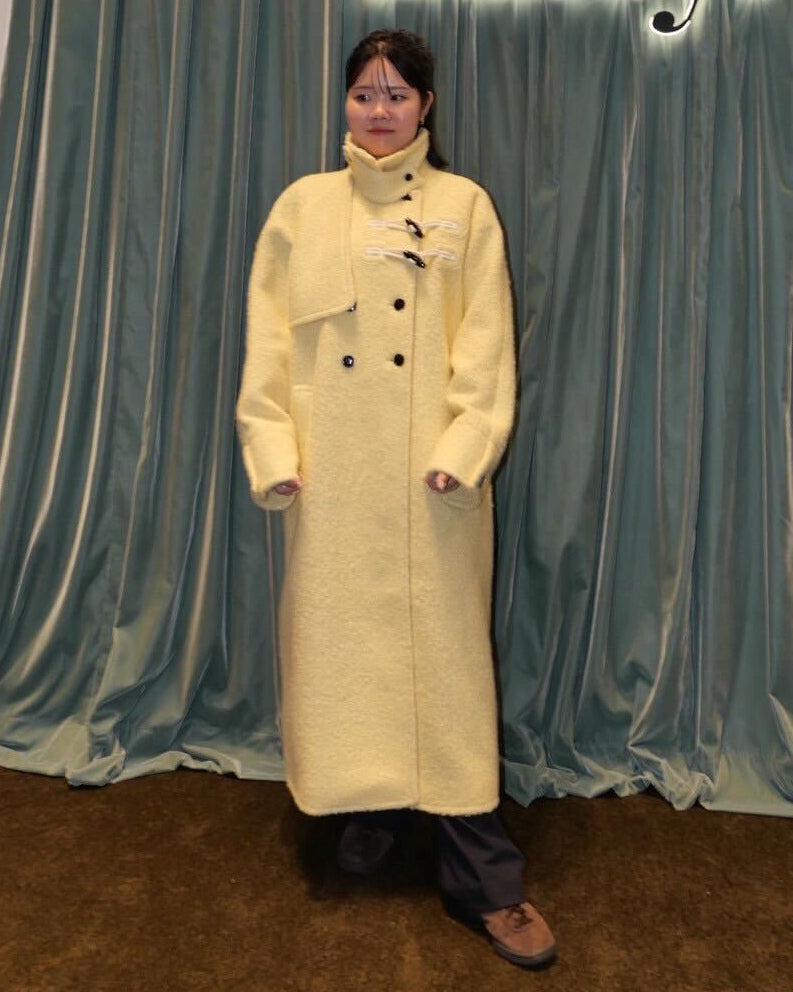 MANON DUFFLE COAT/159cm/着用サイズF