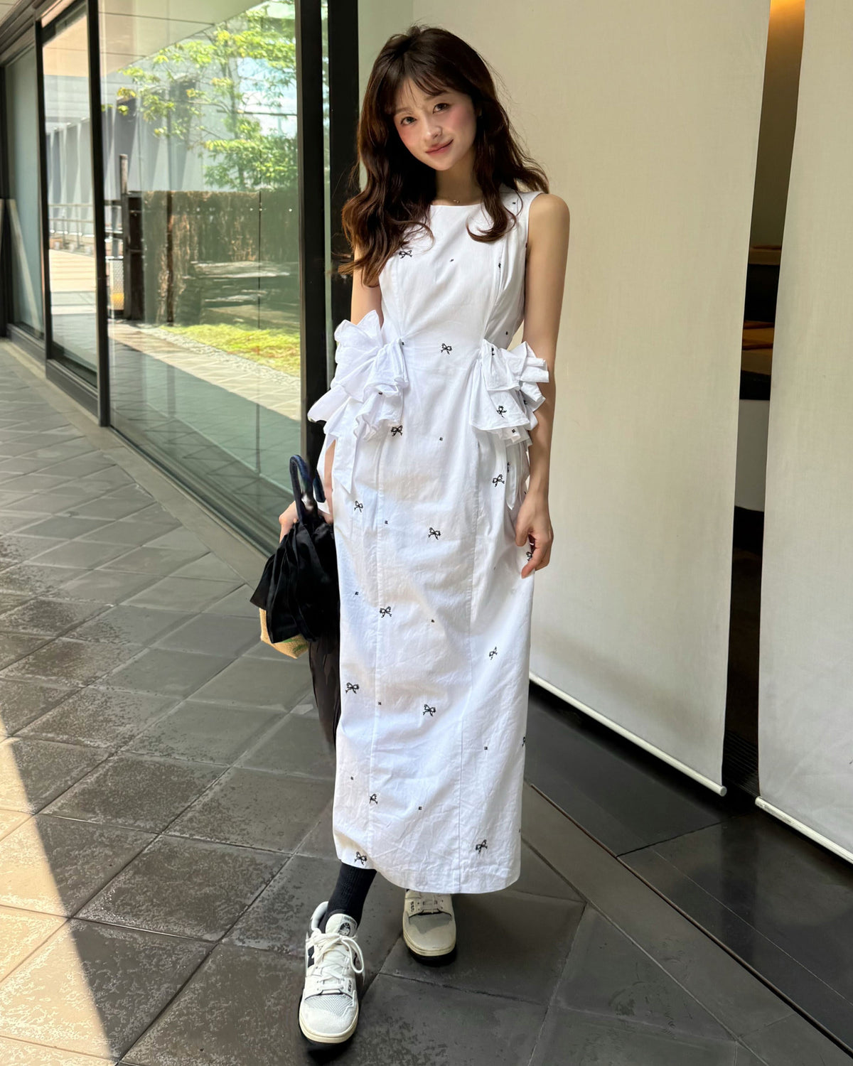 ELODIE FRILL DRESS/158cm/着用サイズF｜Bibiy