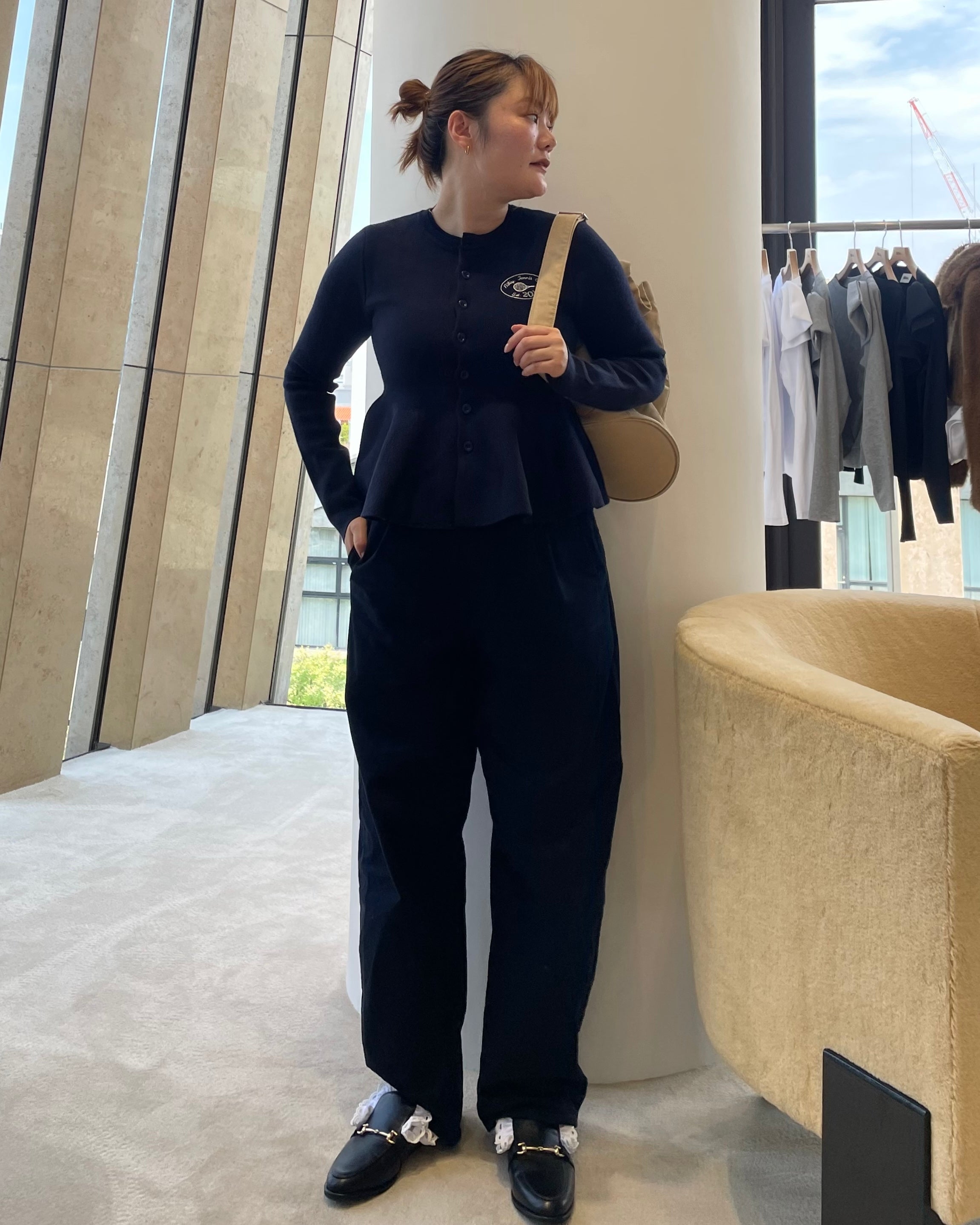 BIBIY. TENNIS CLUB CARDIGAN/166cm/着用サイズF