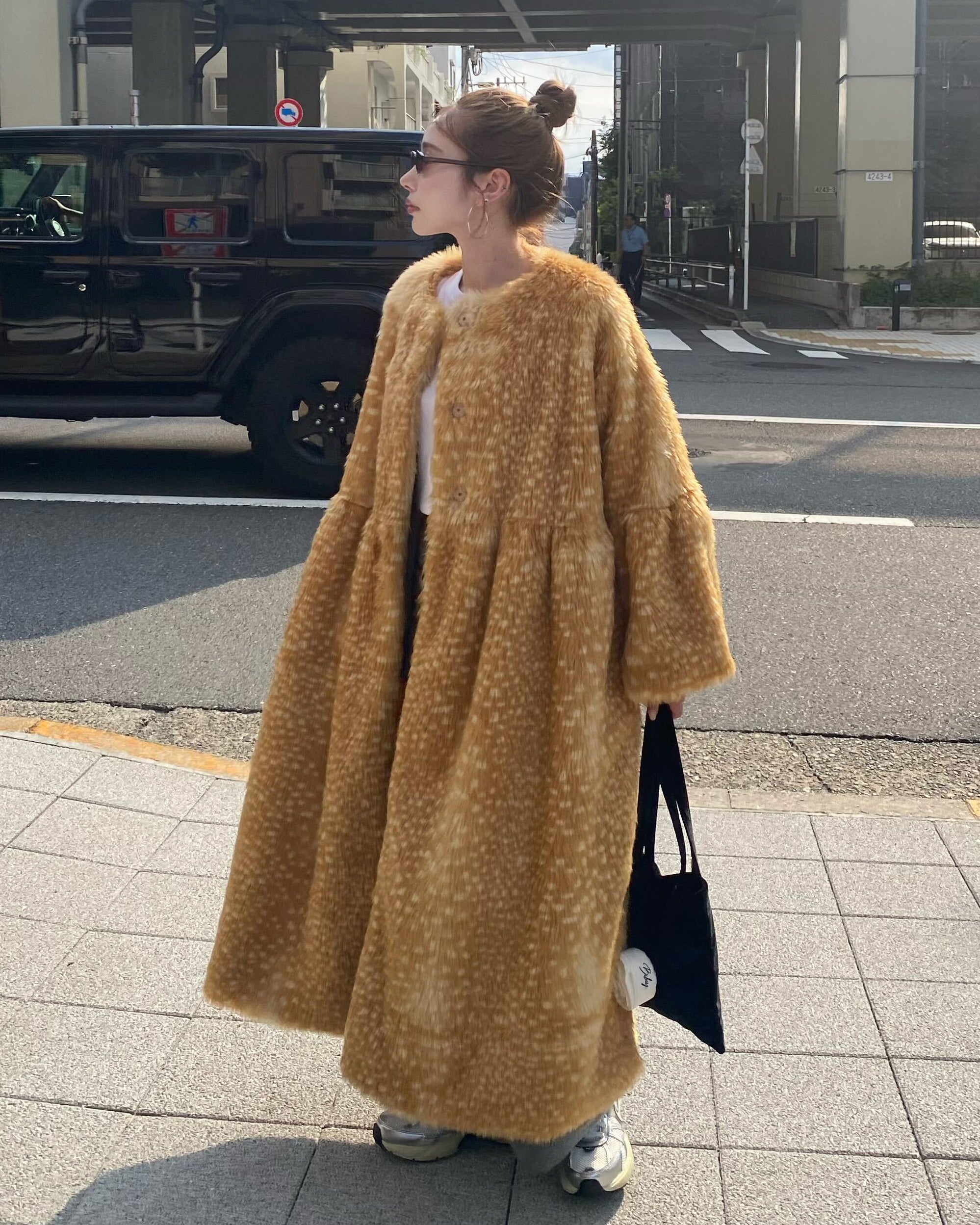 MIRIAM FUR COAT/157cm/着用サイズF