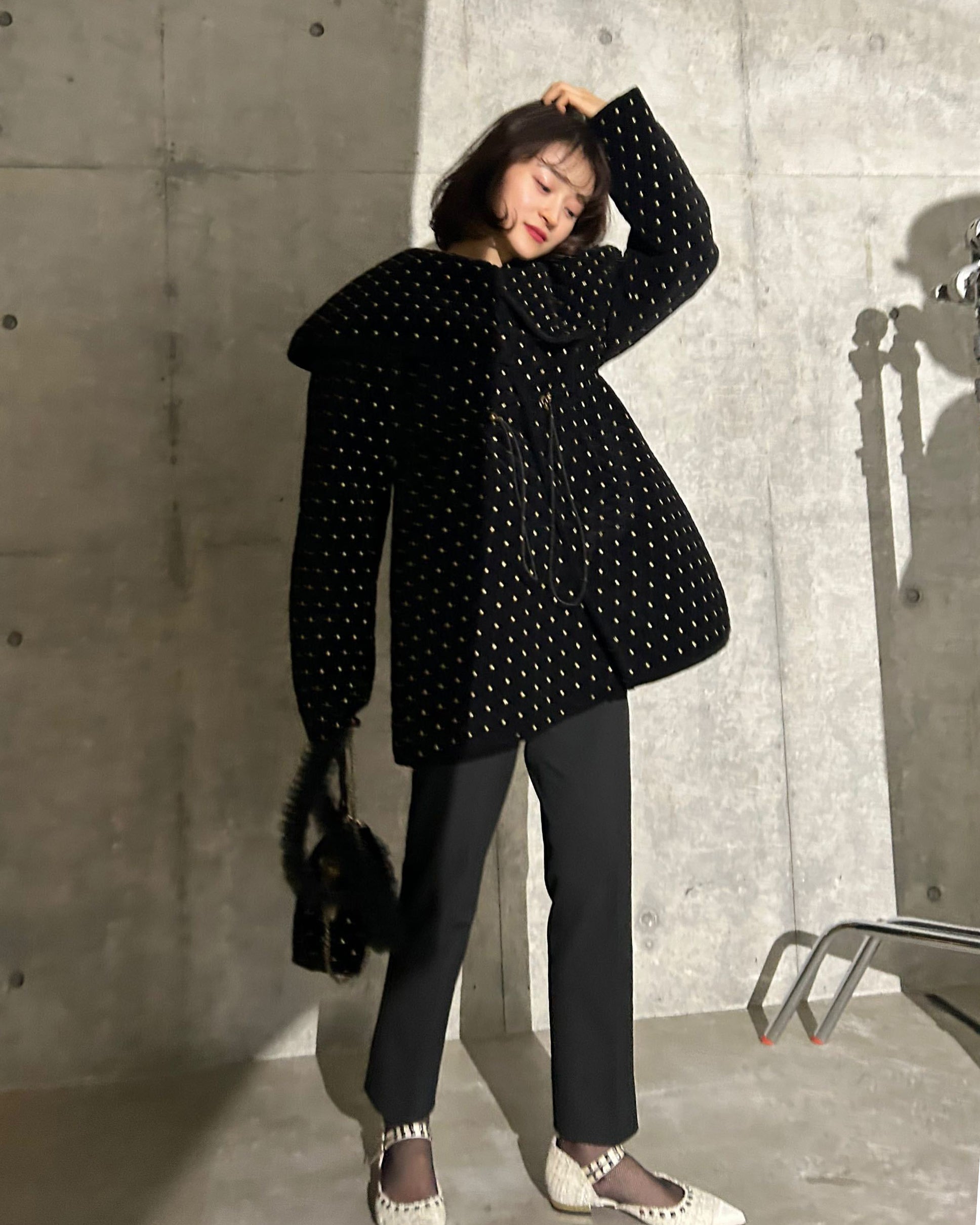 ODETTE COAT/158cm/着用サイズF