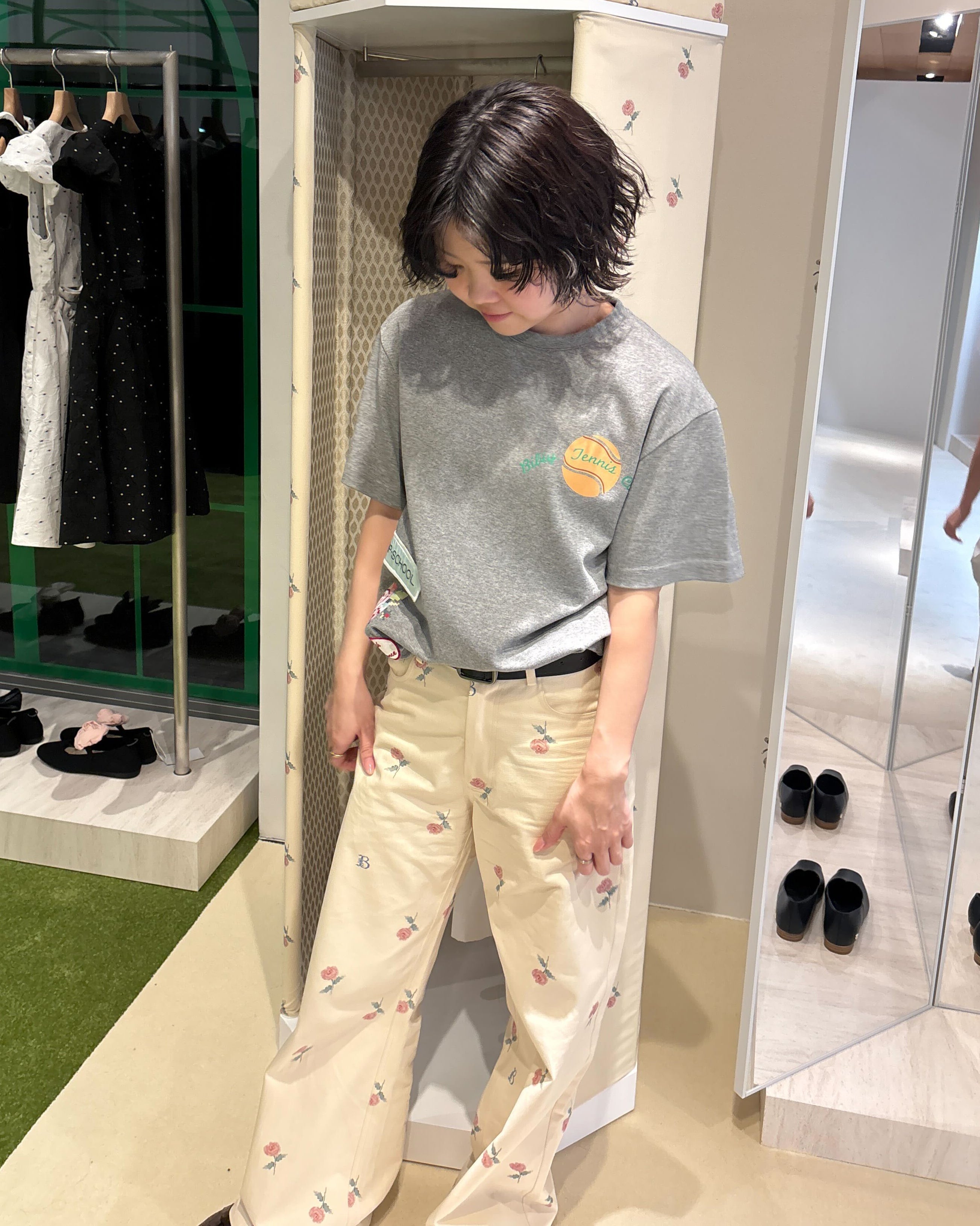 BIBIY. QUEENY PANTS/159cm/着用サイズS