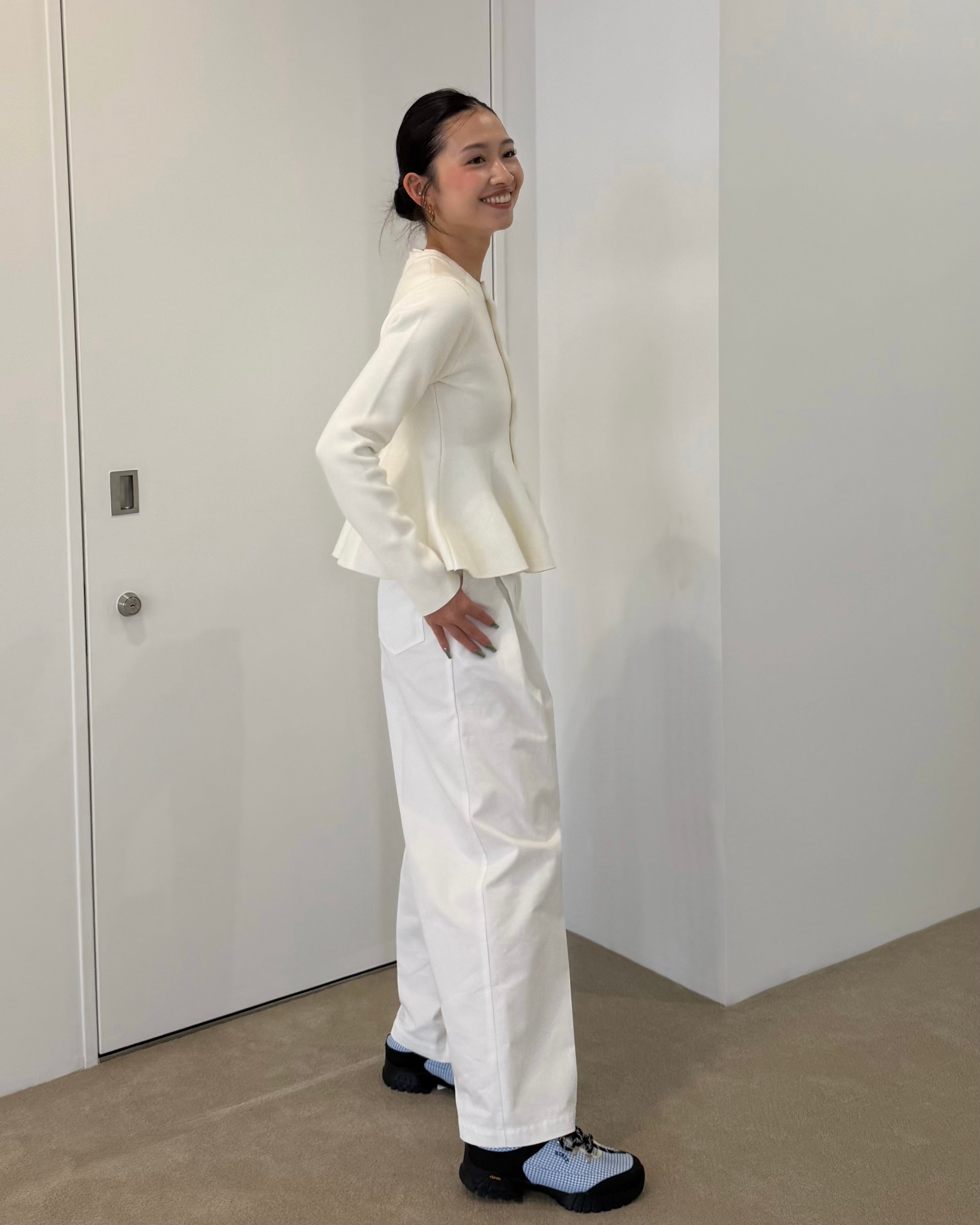 BIBIY. TENNIS CLUB CARDIGAN/164cm/着用サイズF