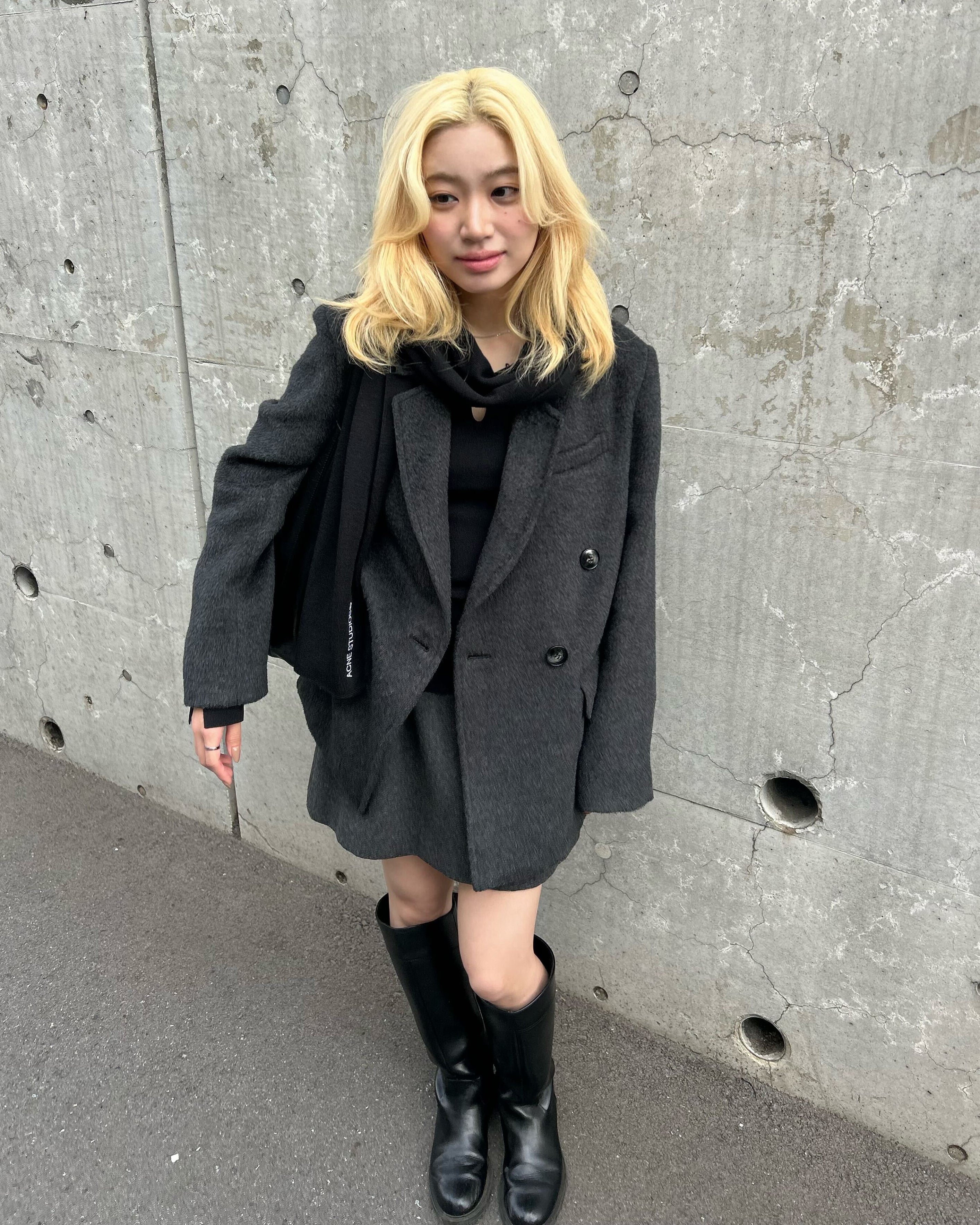 DELPHINE KNIT/154cm/着用サイズF