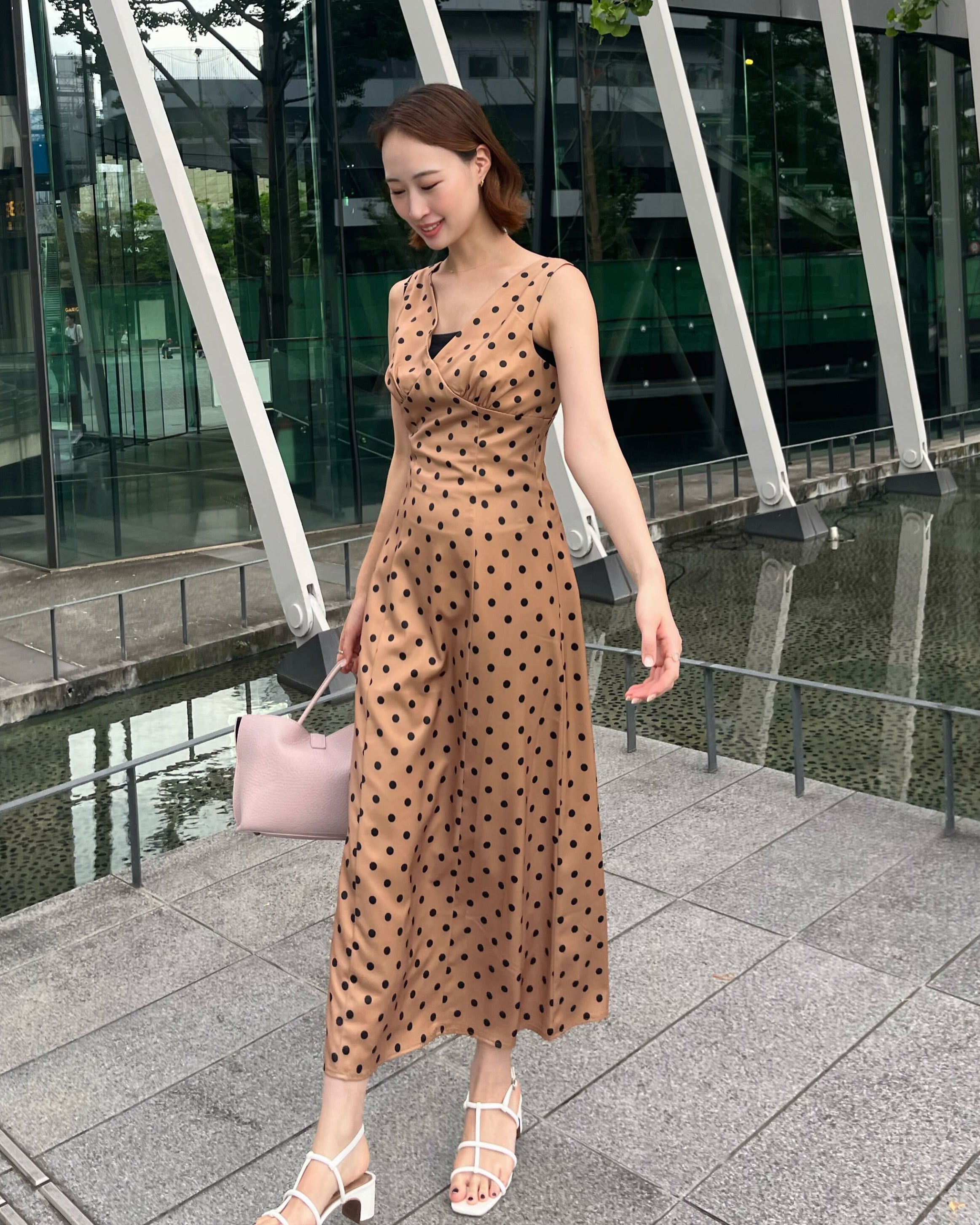 BETTY DOT DRESS/167cm/着用サイズM