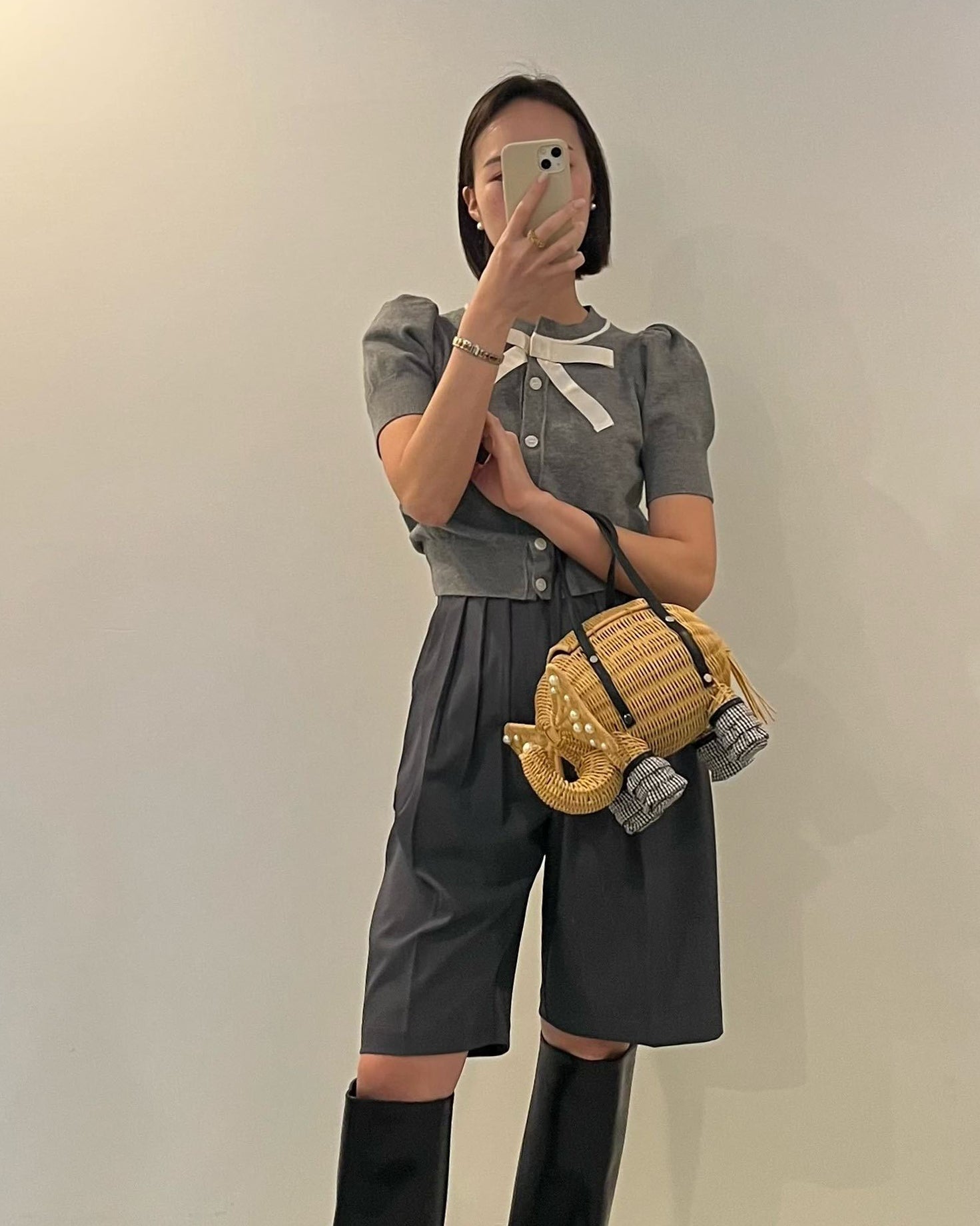 DIANA SUMMER HALF PANTS/167cm/着用サイズM