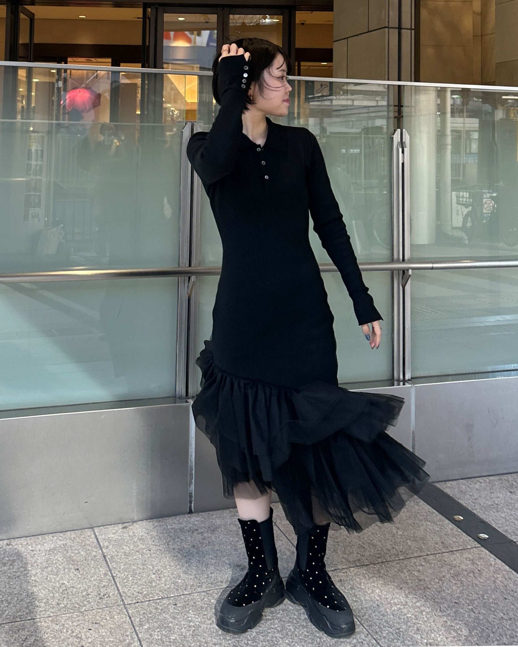 ADRIENNE DRESS/159cm/着用サイズF