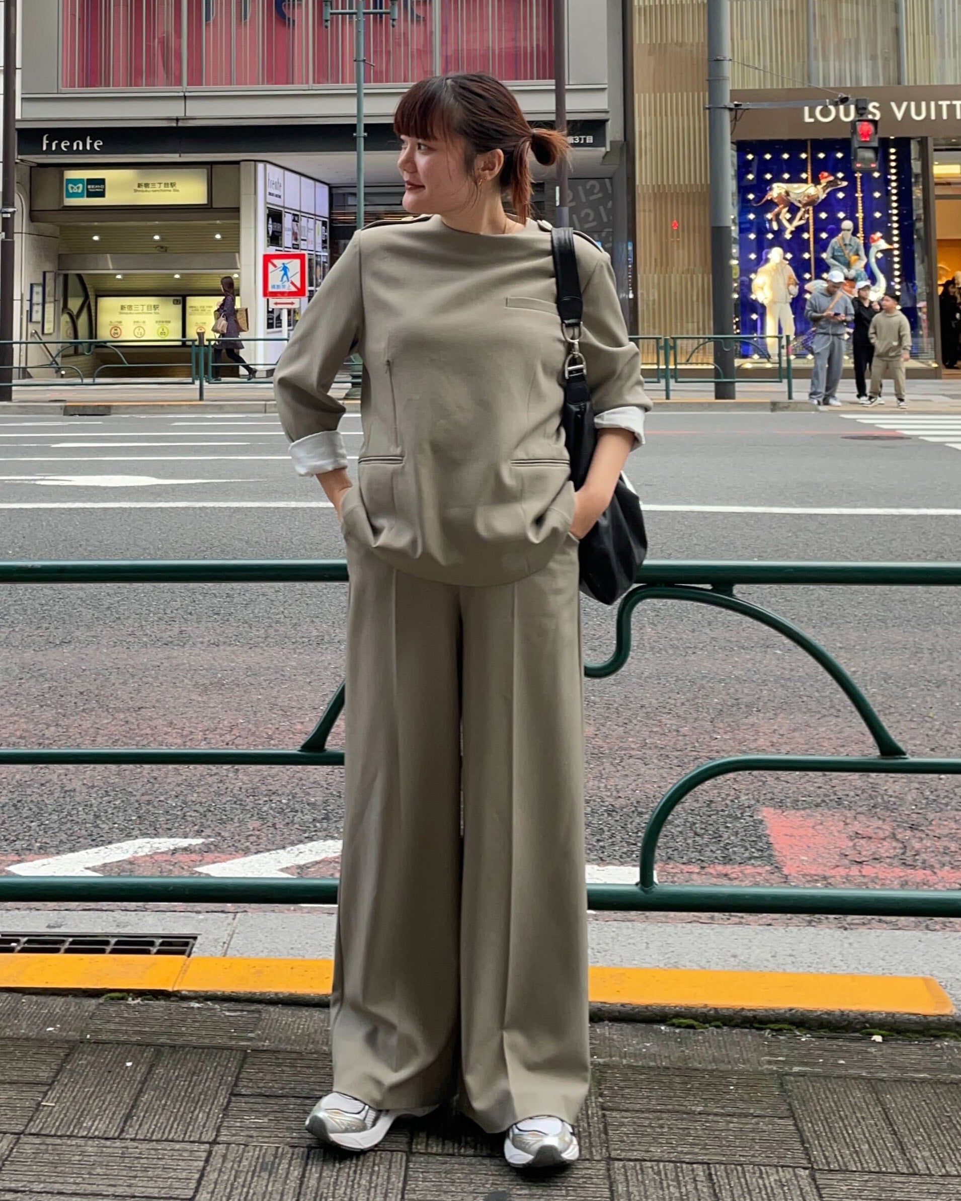 GABRIELLE PANTS/166cm/着用サイズM