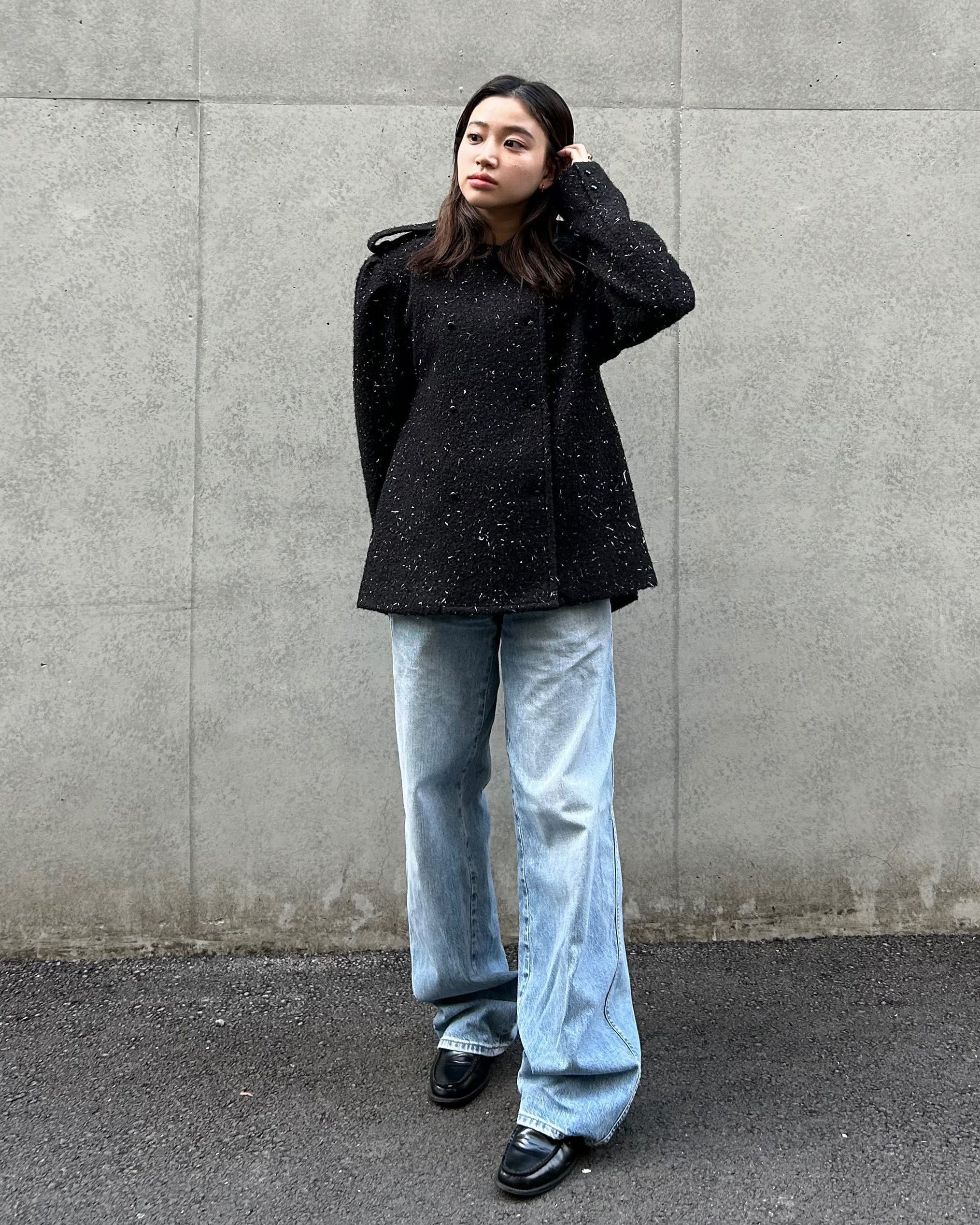 MEGAN LAME JACKET/154cm/着用サイズF