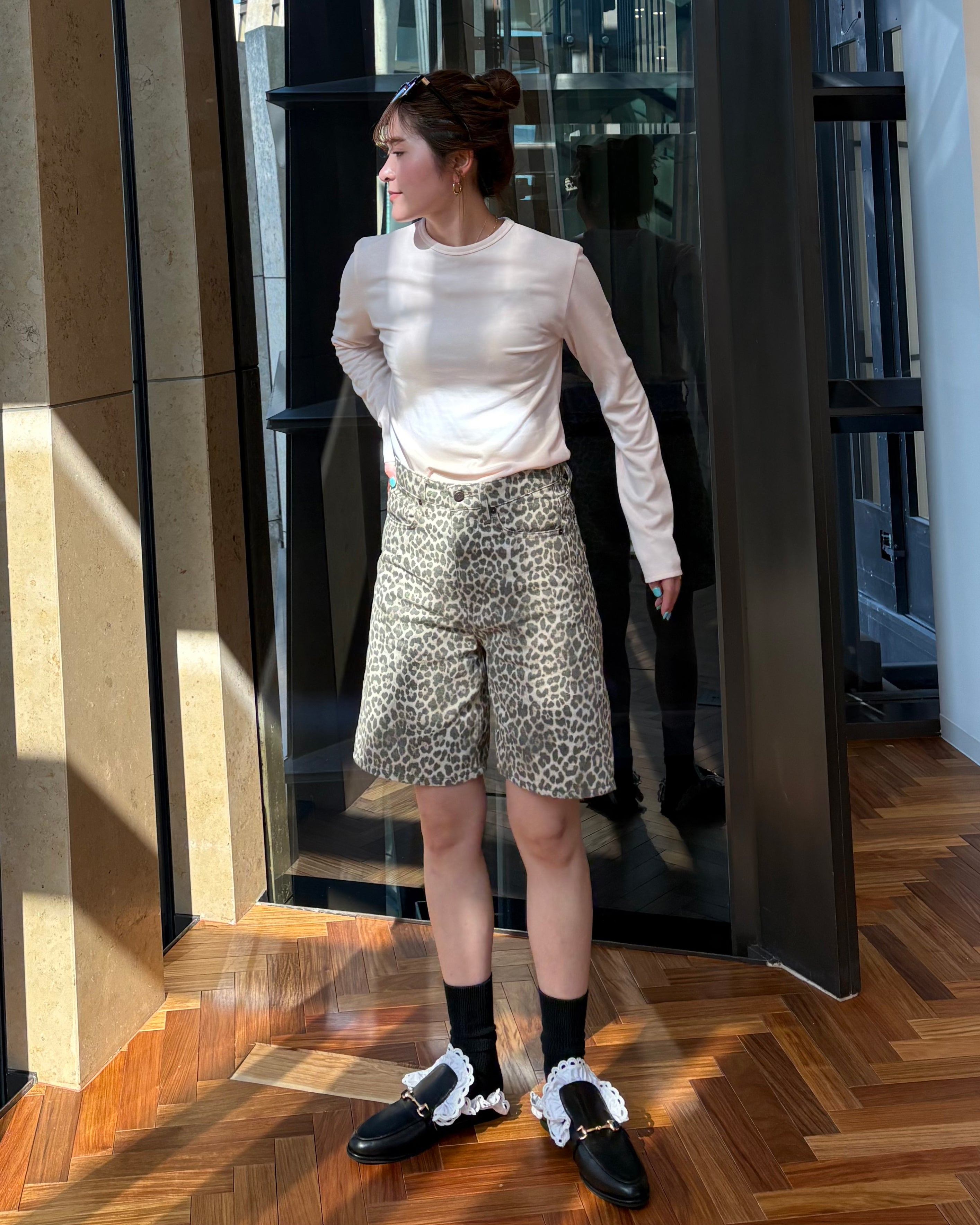BIBIY. LONG TEE/160cm/着用サイズF
