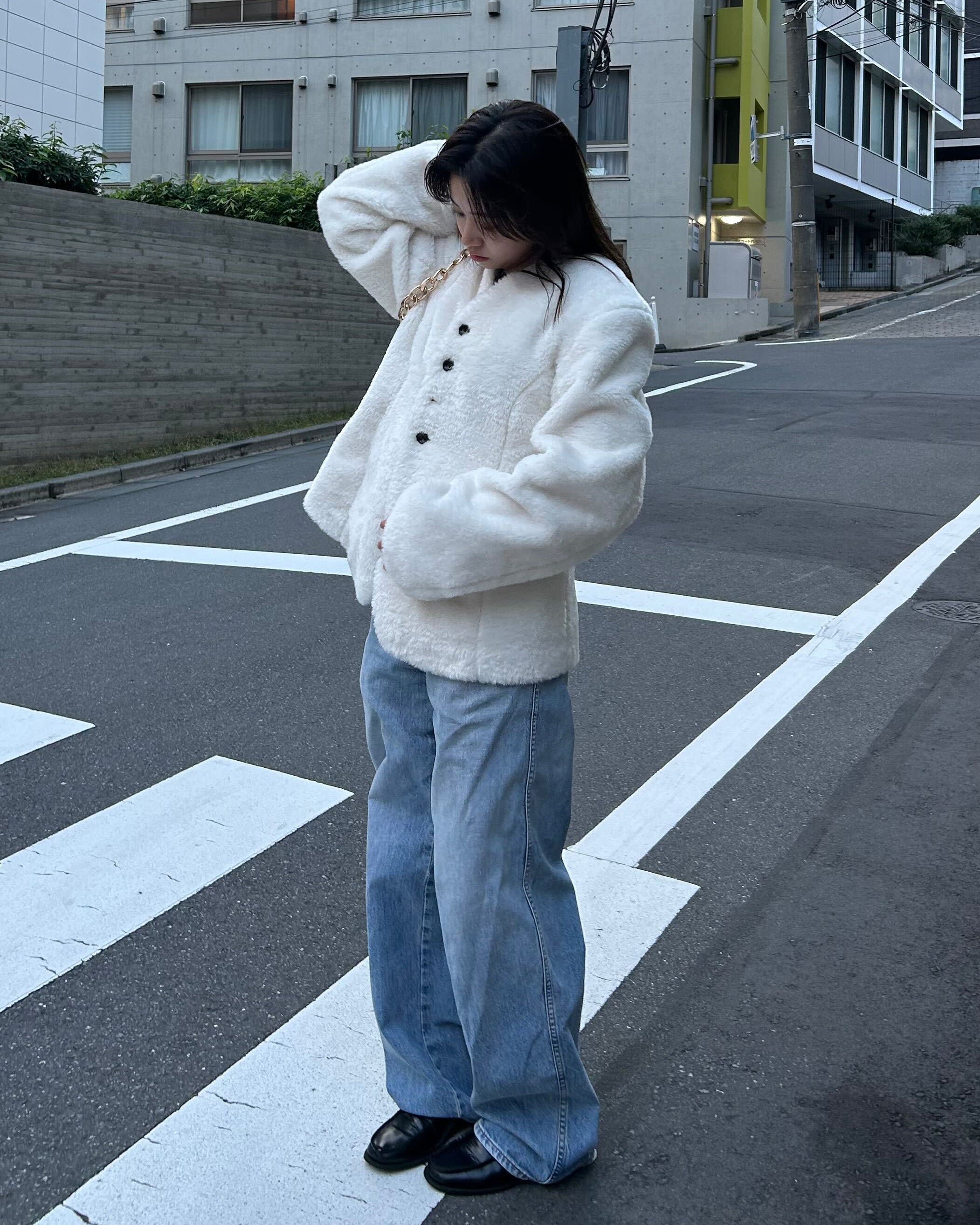 LYA TAILORED JACKET/154cm/着用サイズF