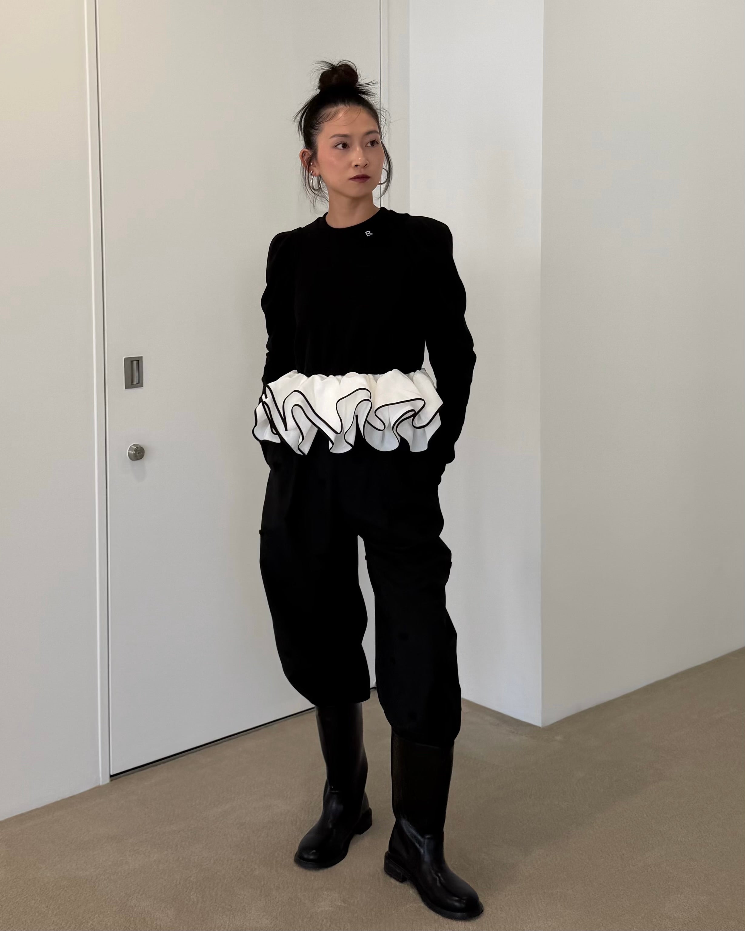 DOLLY CHERRY PANTS/164cm/着用サイズM