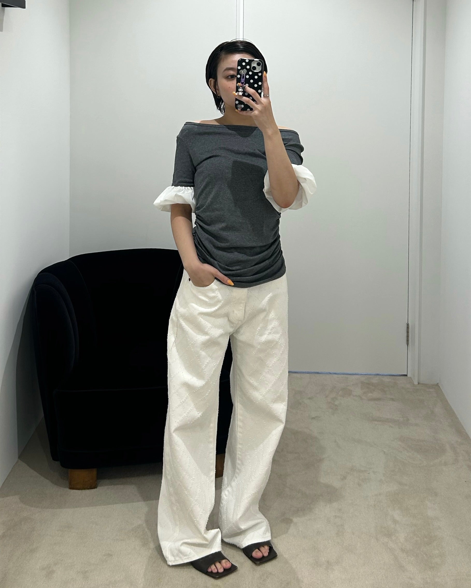BIBIY. DIAMOND MOW DENIM/154cm/着用サイズS