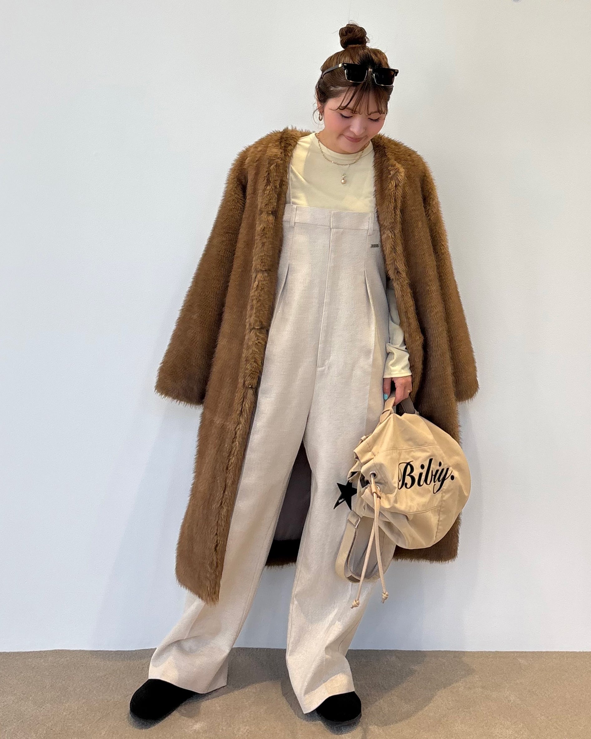 KATE FUR COAT/160cm/着用サイズF