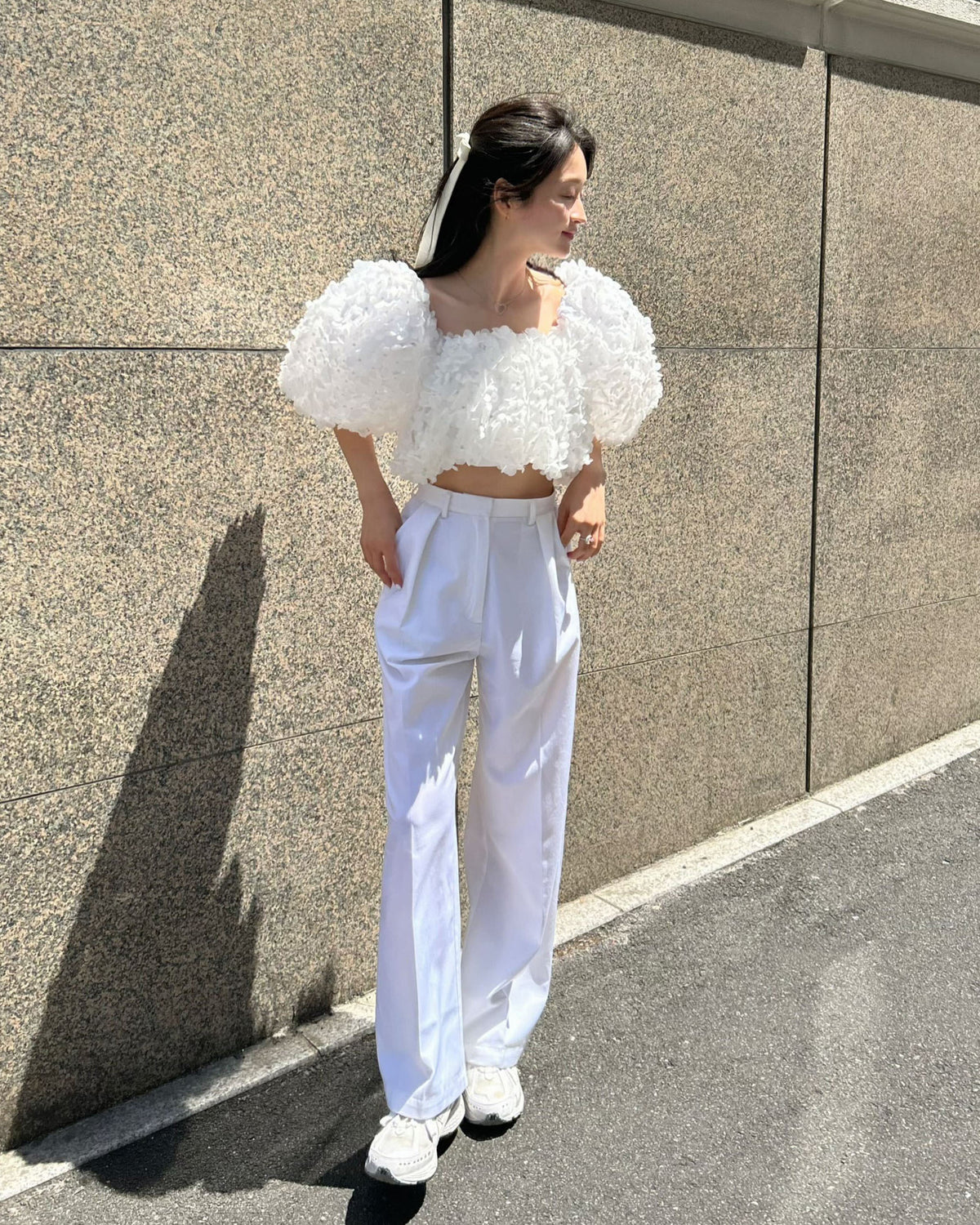 MAGNOLIA TOP/158cm/着用サイズF｜Bibiy