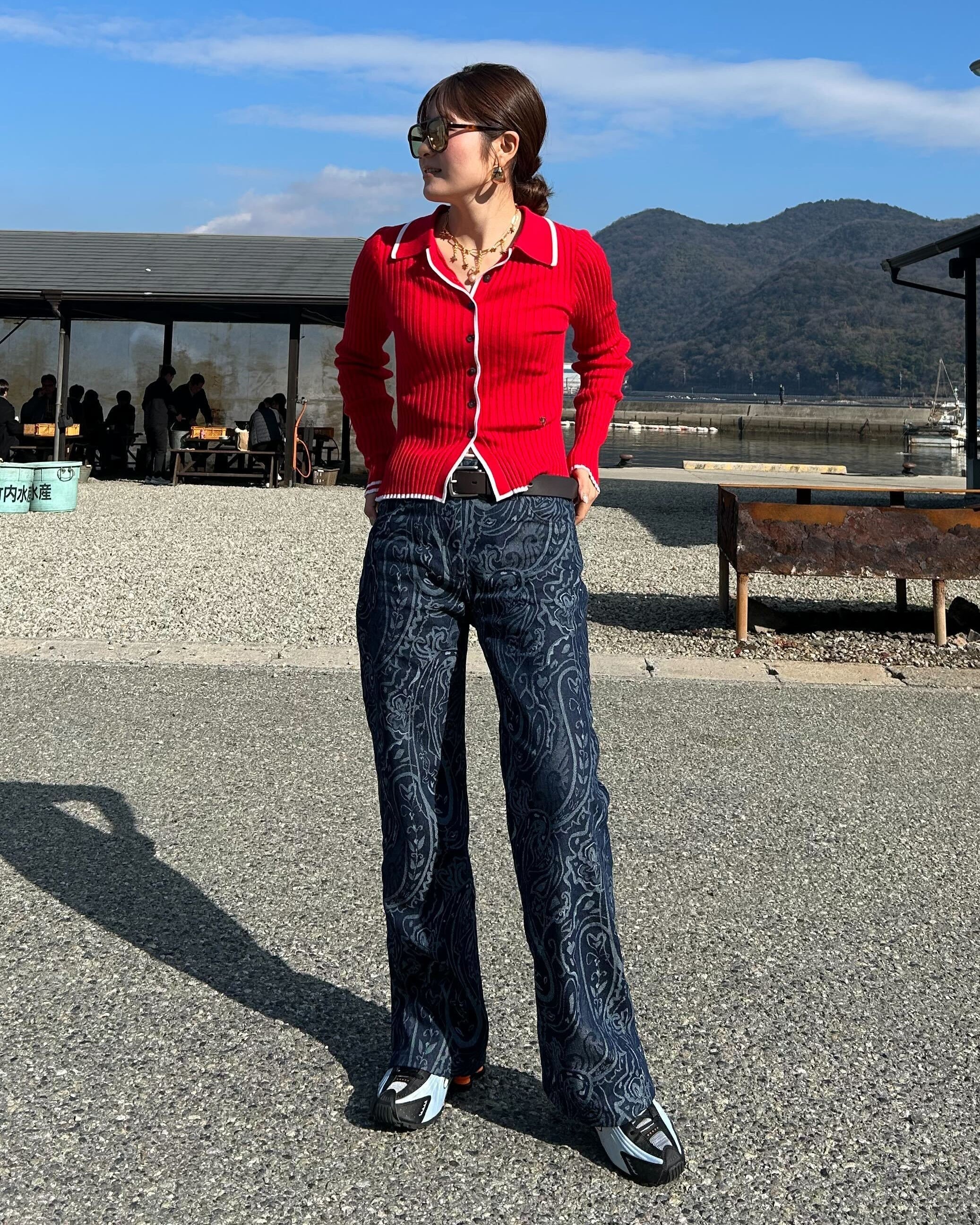 ANITA STAR CARDIGAN/160cm/着用サイズF