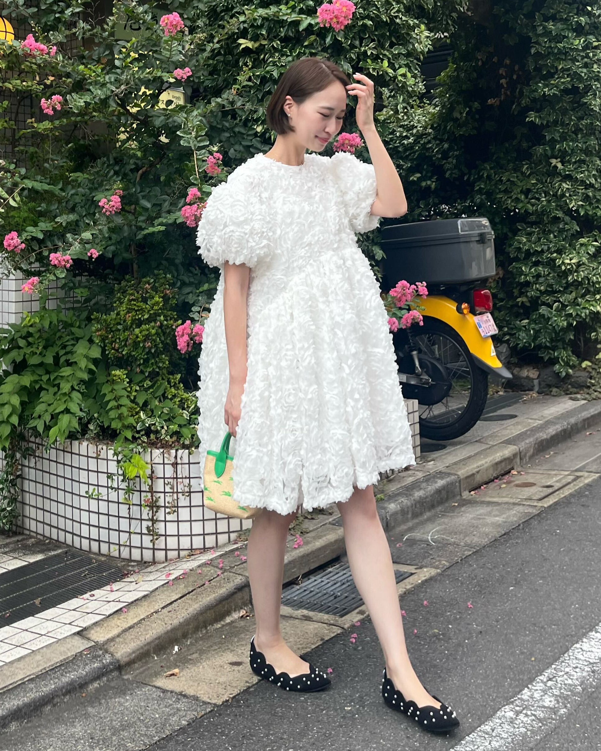 FLORENCE MINI DRESS/167cm/着用サイズF