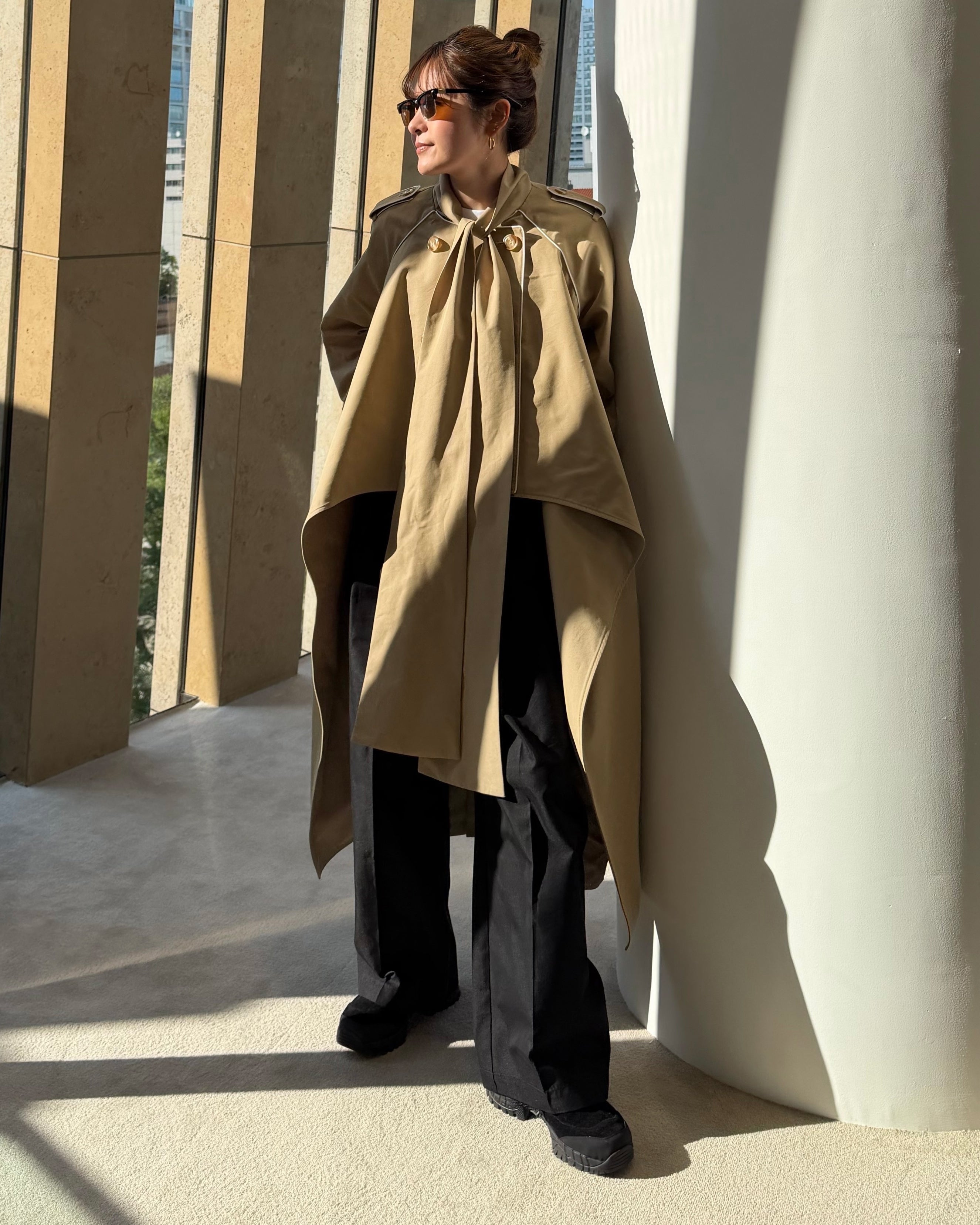 CATALINA TRENCH COAT/160cm/着用サイズF