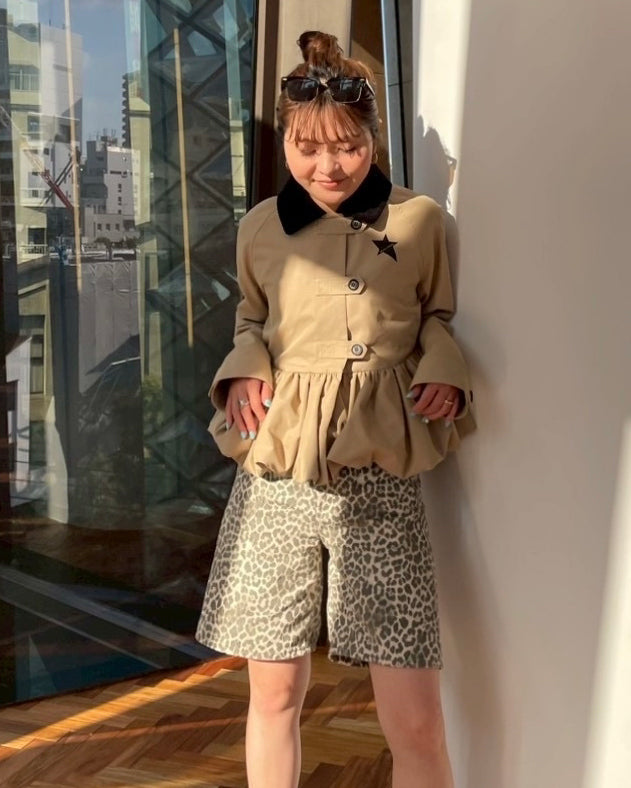 BIBIY. ★ PEPURAMU JACKET/160cm/着用サイズF