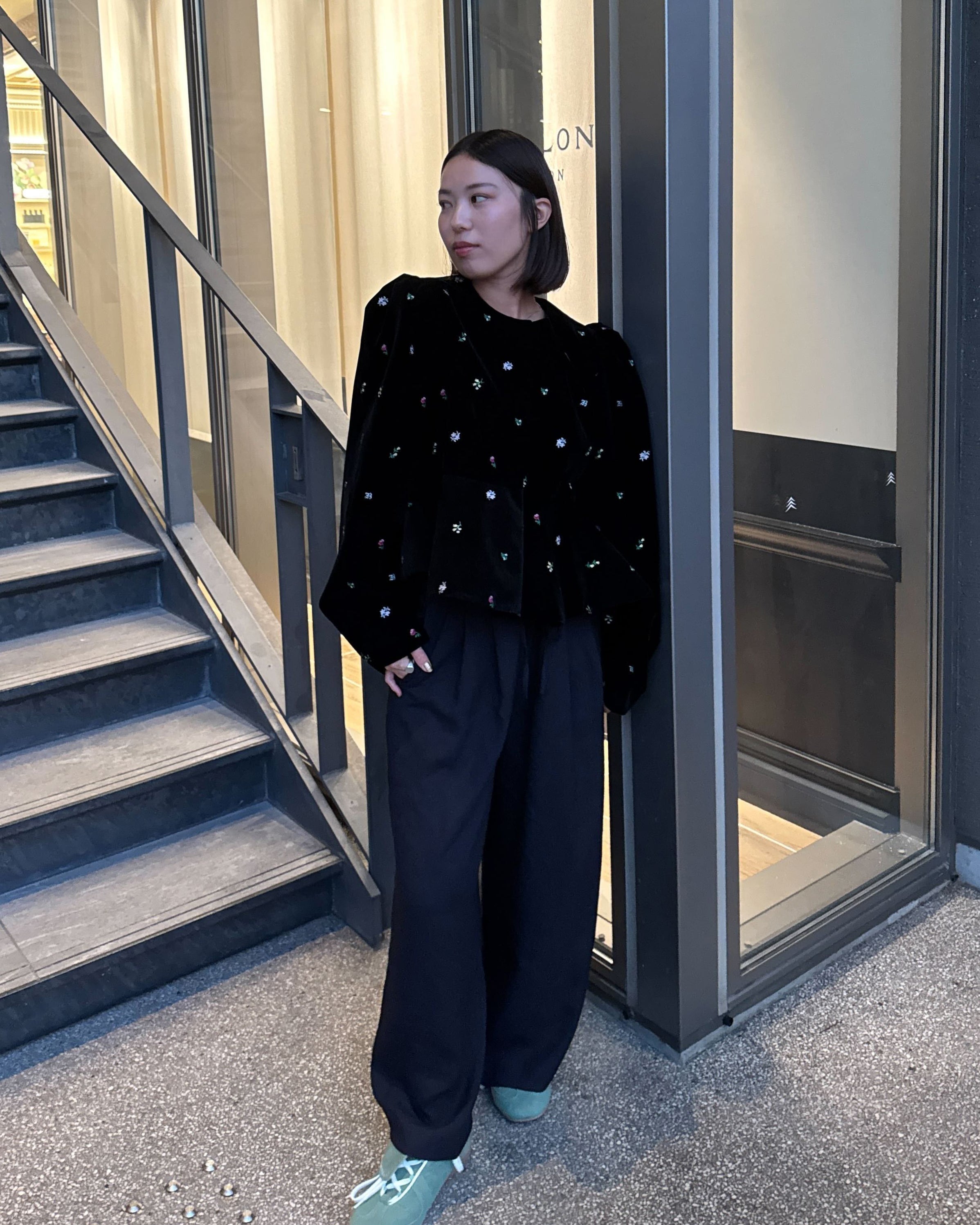 B. STARRY PEPURAMU CARDIGAN/155cm/着用サイズF