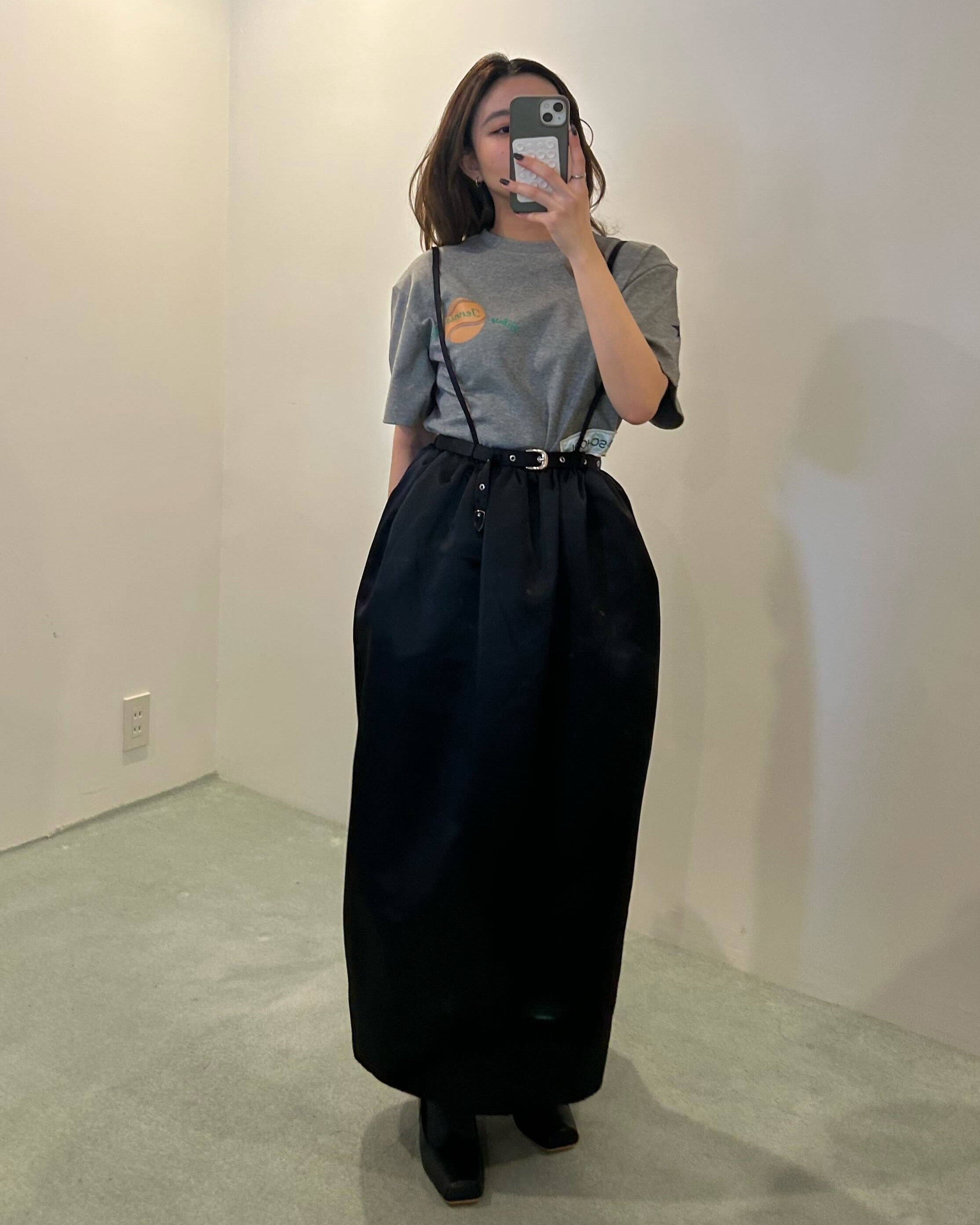 ASHLEY BELT SKIRT/154cm/着用サイズF