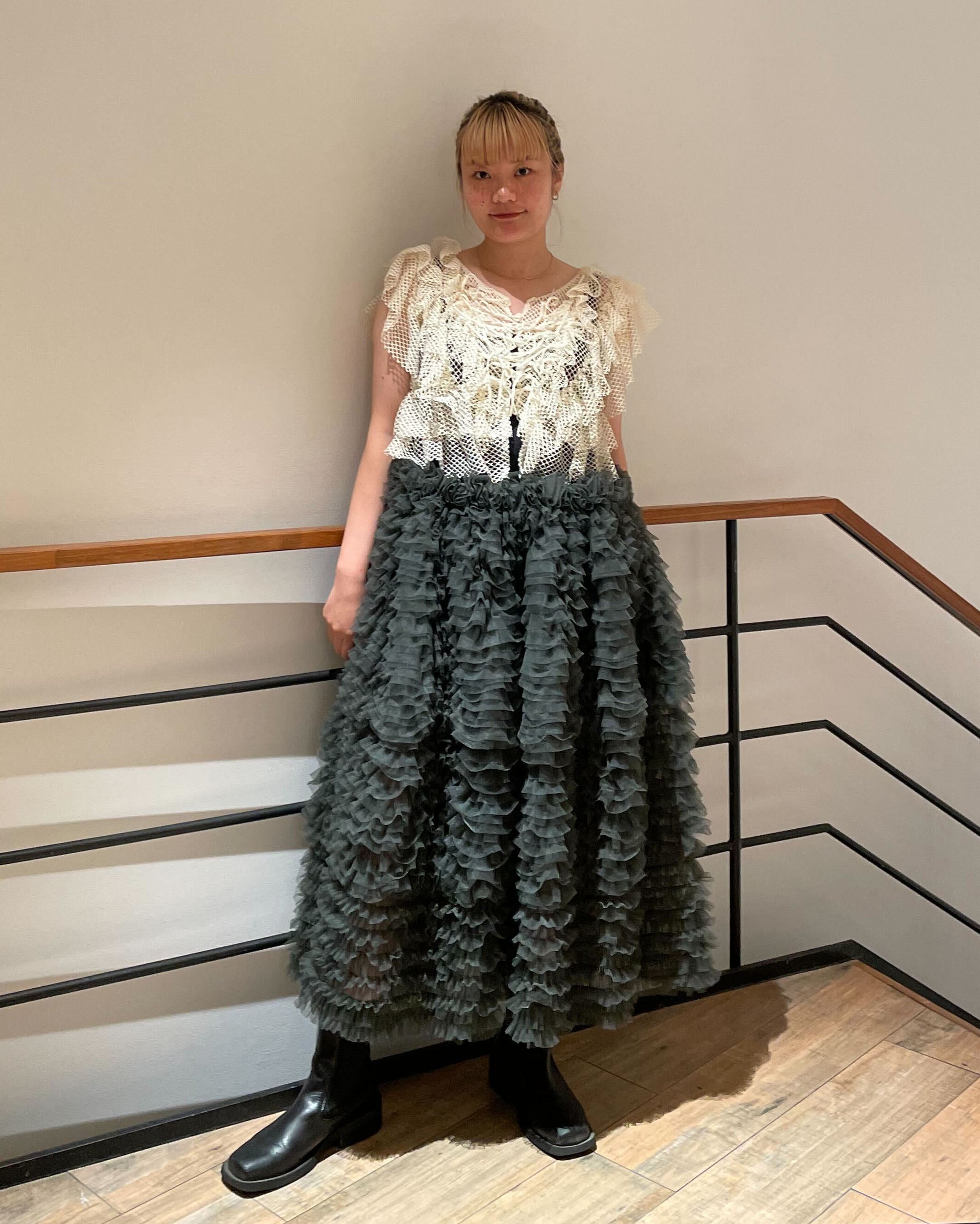 DARLENE SHUSHU SKIRT/166cm/着用サイズF