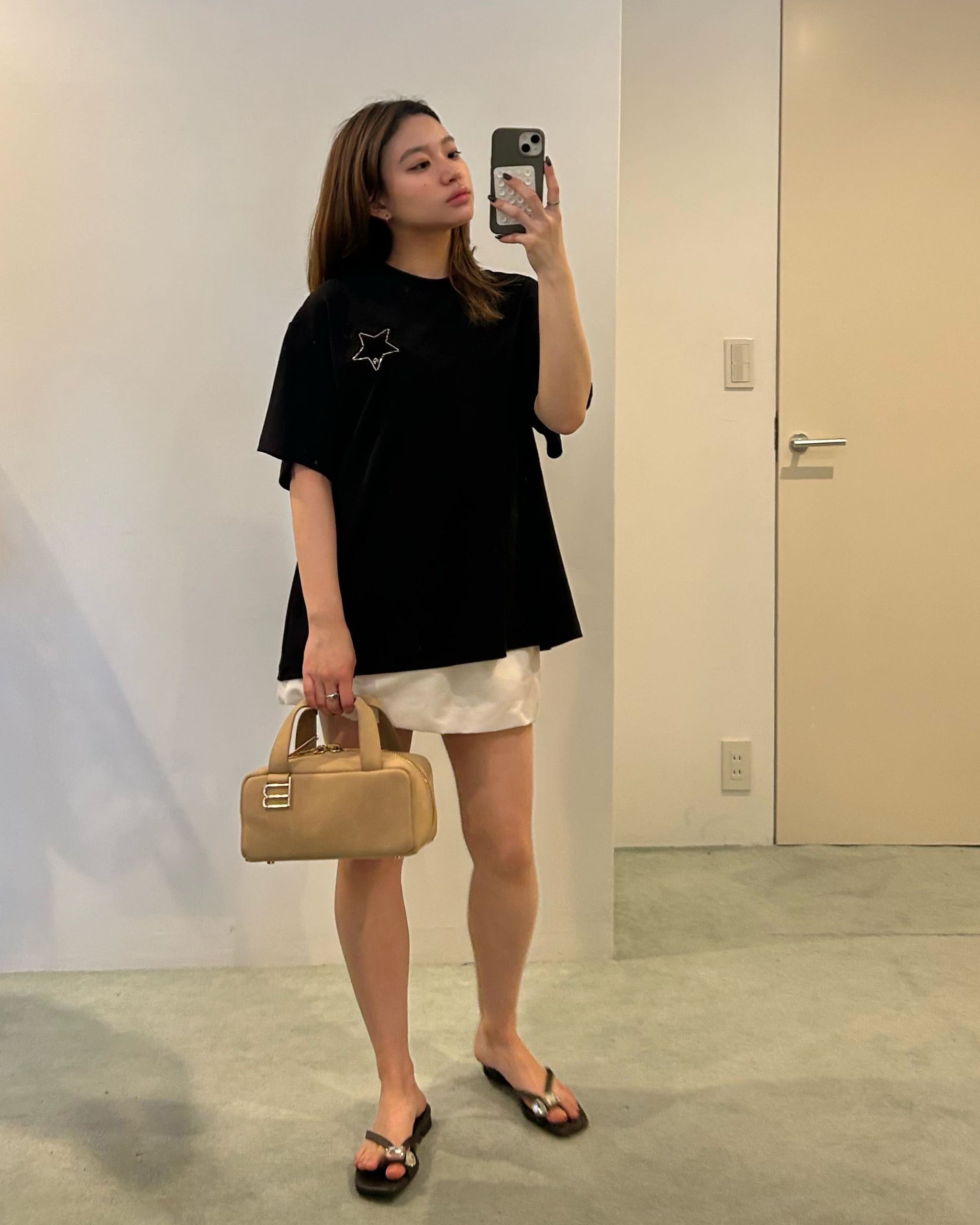 BY. BOMBER SKIRT/154cm/着用サイズF