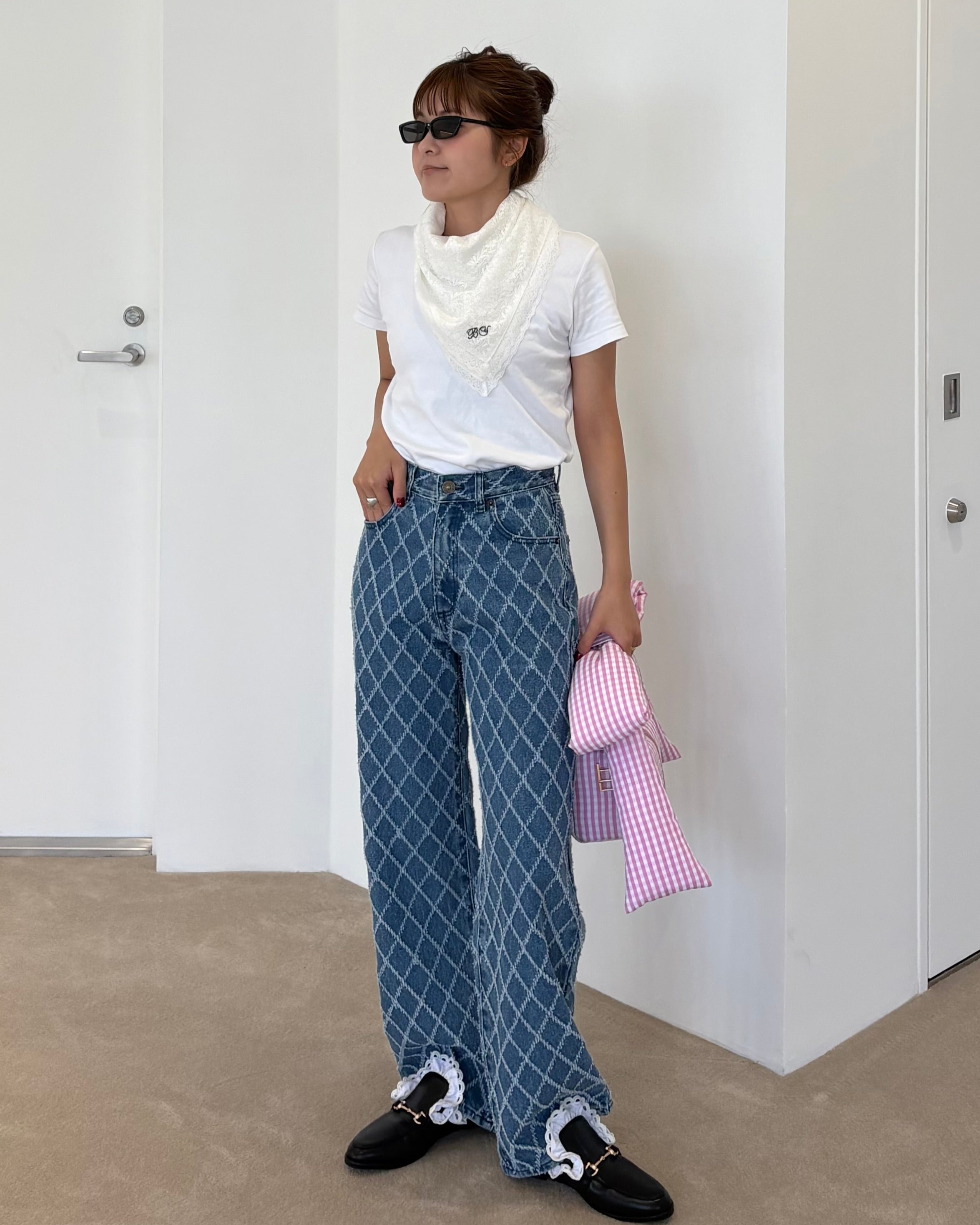 BIBIY. DIAMOND MOW DENIM/160cm/着用サイズS