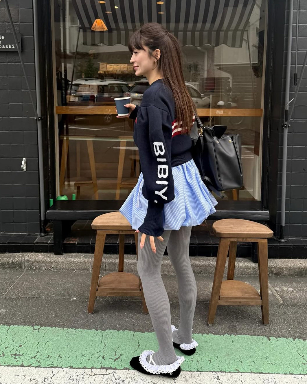 JUNO ZIPPER KNIT/158cm/着用サイズF