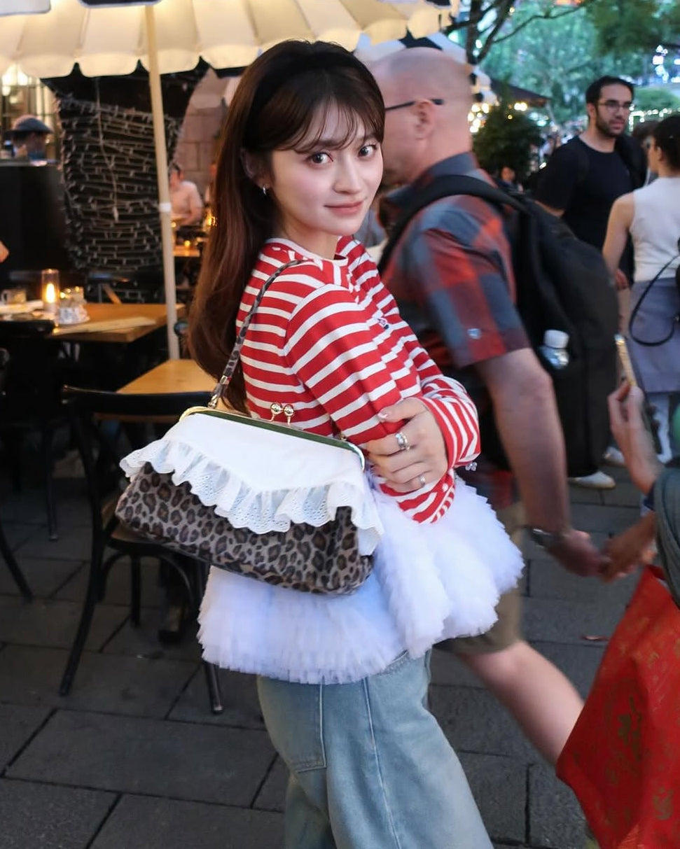 FRANCINE TULLE TOP/158cm/着用サイズF