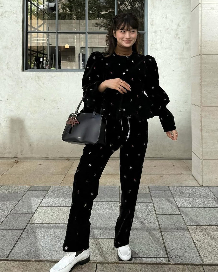 B. STARRY PEPURAMU CARDIGAN/158cm/着用サイズF