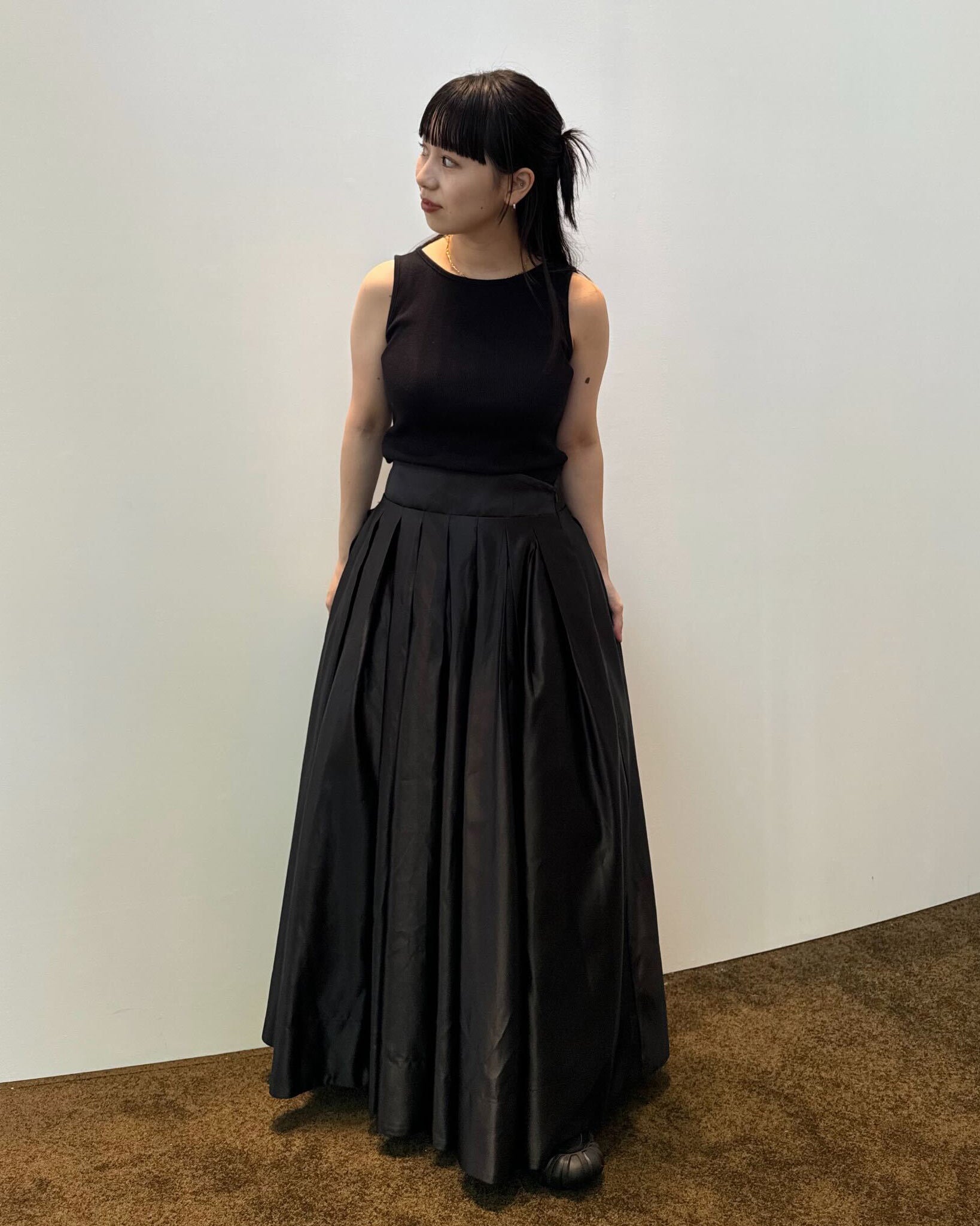 ASHLEY SUSPENDER SKIRT/155cm/着用サイズS