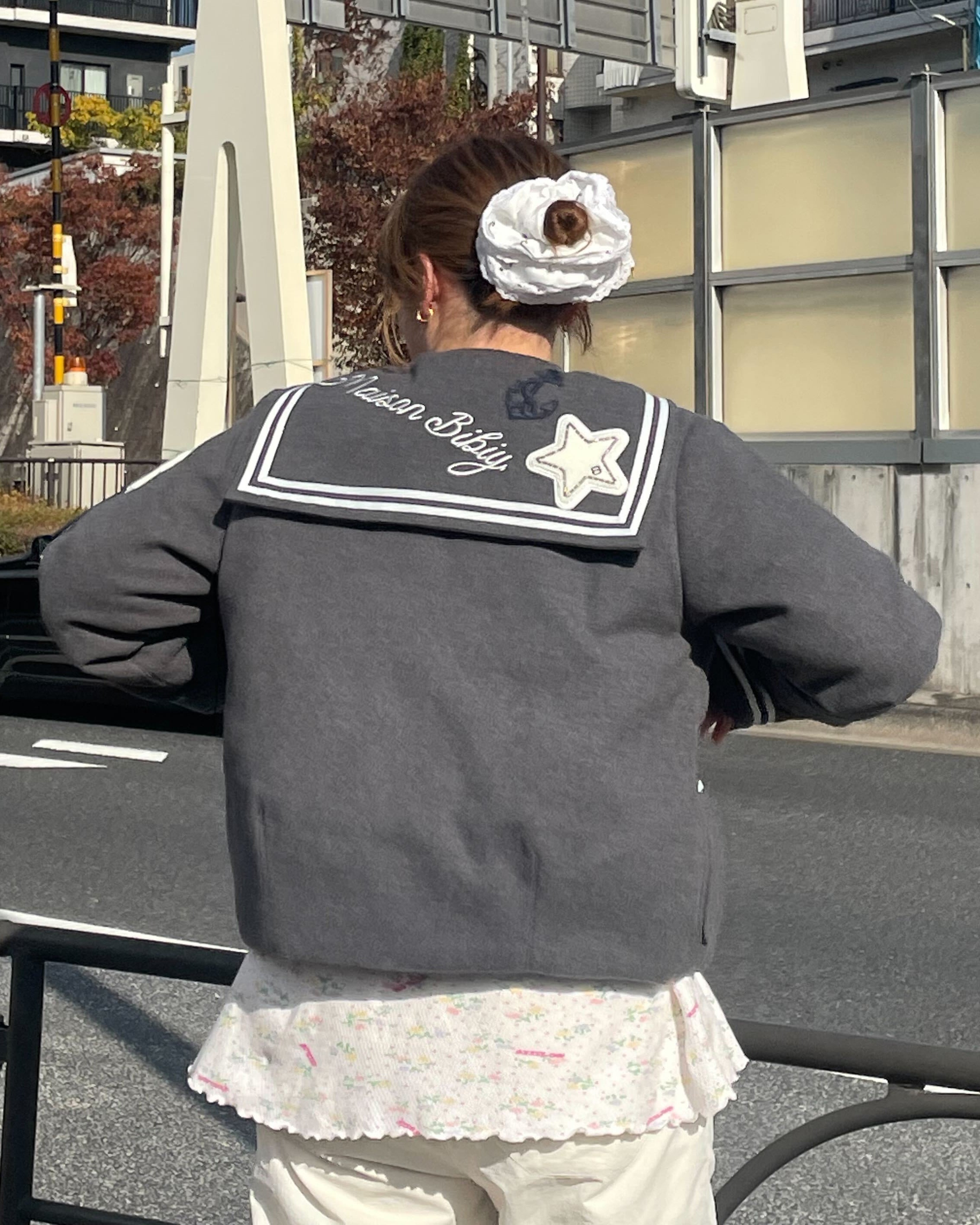 CHARLENE SAILOR JACKET/166cm/着用サイズF