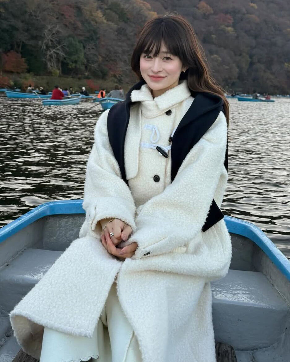 MANON DUFFLE COAT/158cm/着用サイズF