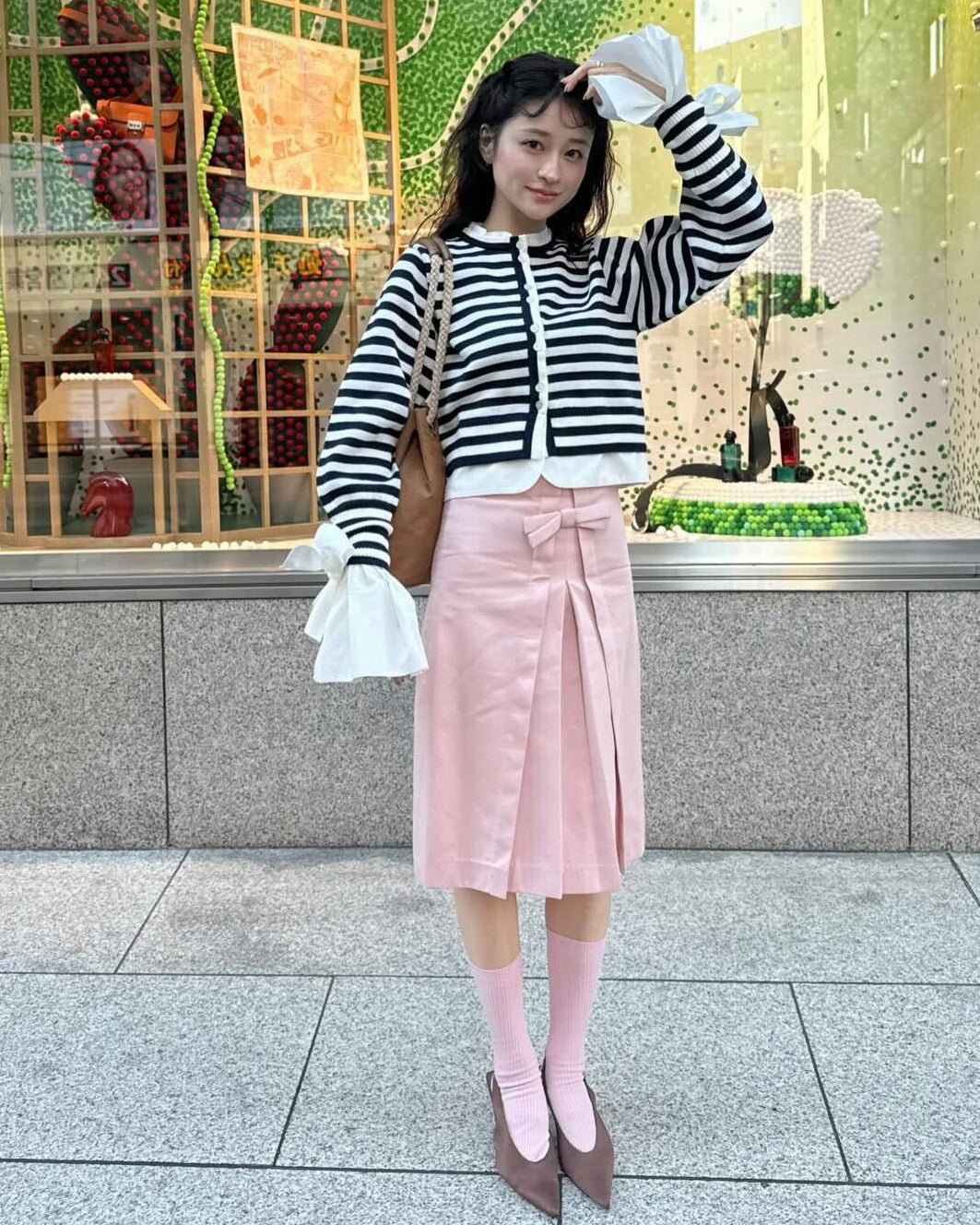 ANGELIQUE KNIT/158cm/着用サイズF