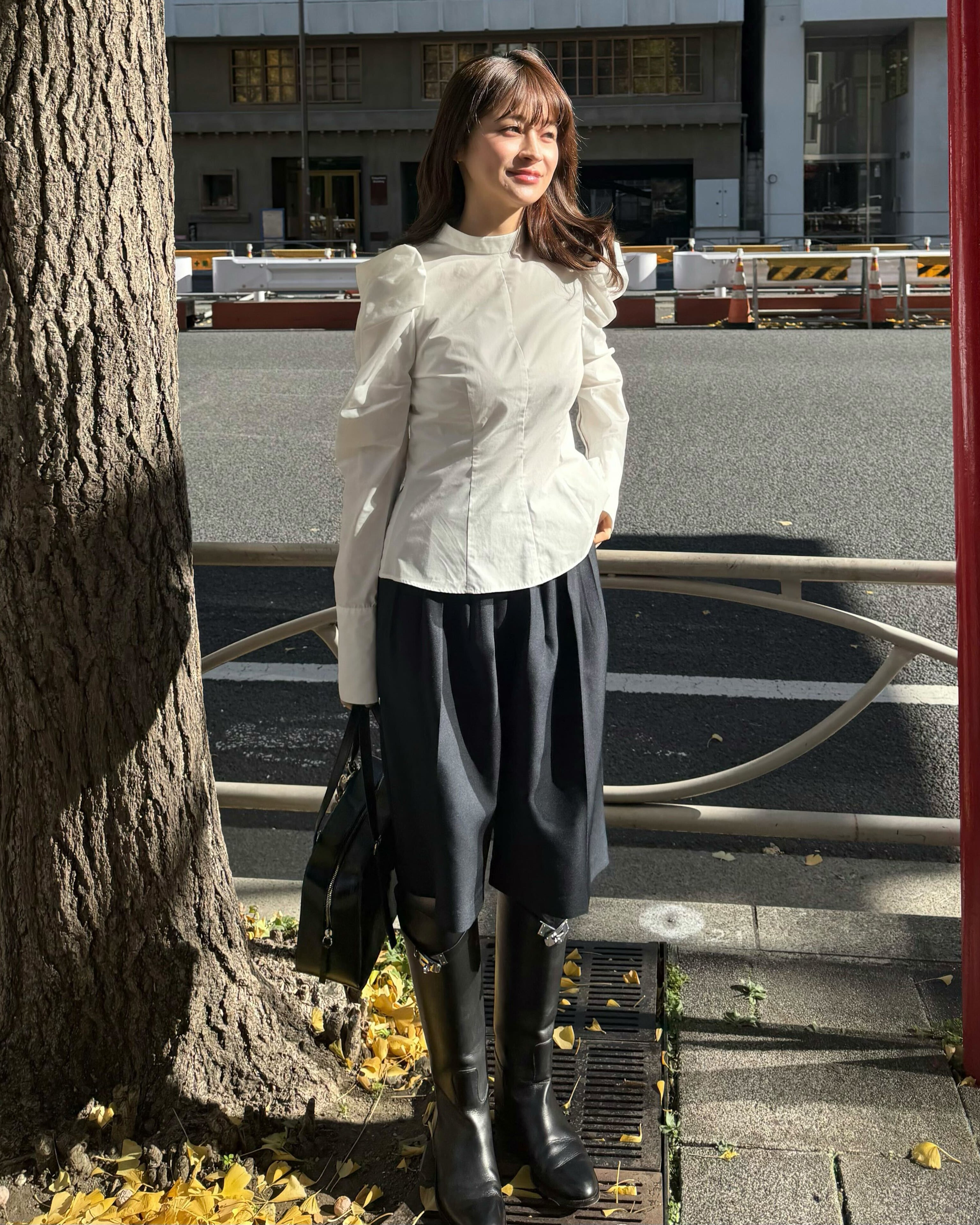 RAFAELLA BLOUSE/158cm/着用サイズF