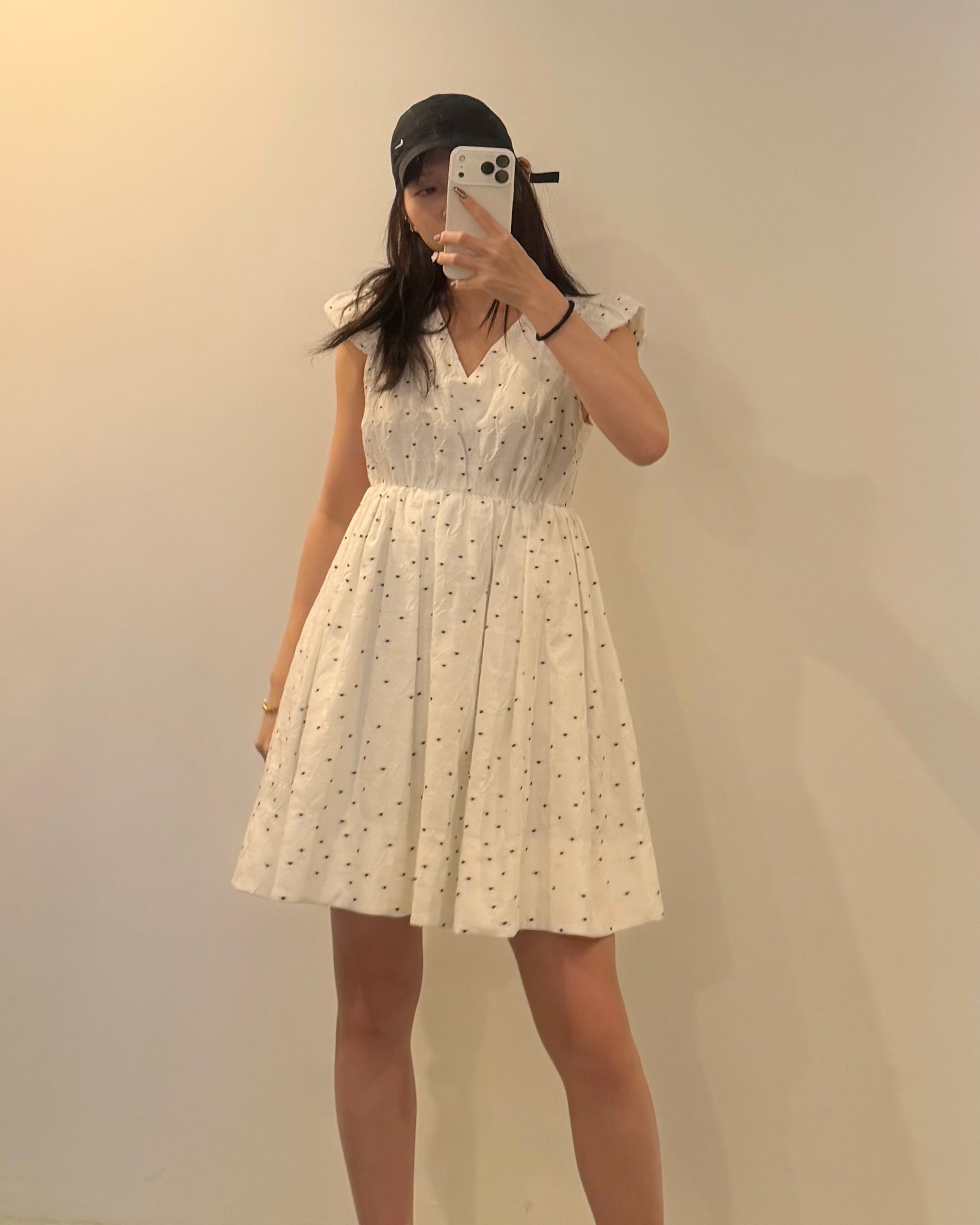 MARY DOT DRESS/164cm/着用サイズF