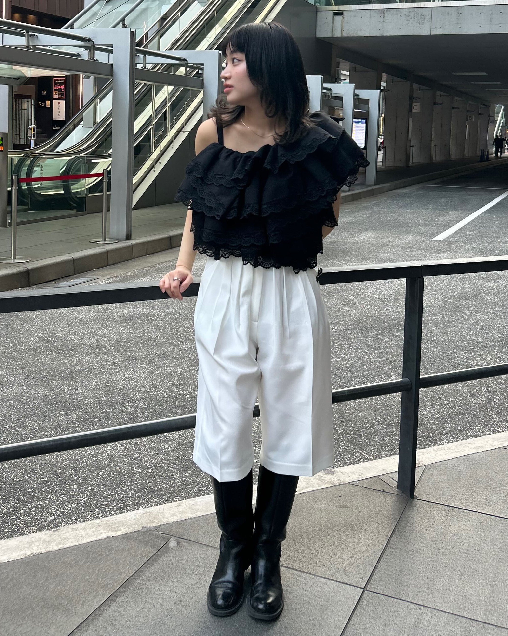 COLENNE BUSTIER TOP/154cm/着用サイズF