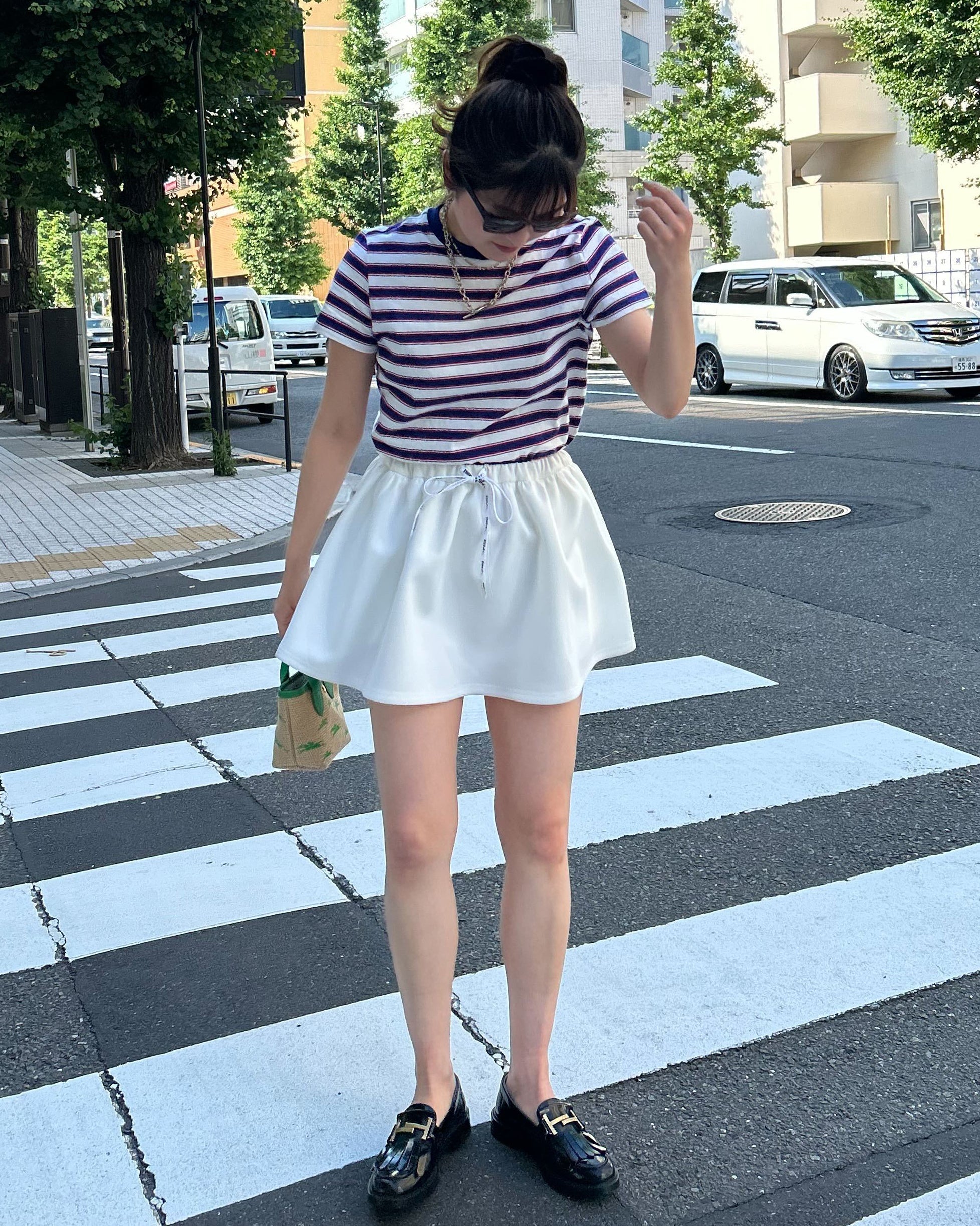 NELLY MINI SKIRT/160cm/着用サイズF