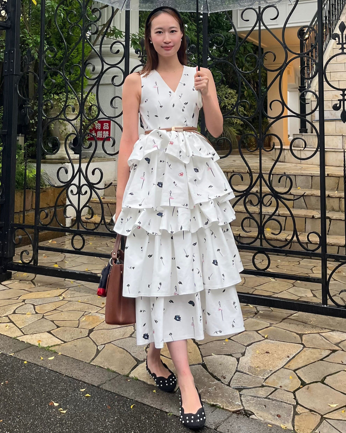 B. BLOOMY DRESS/167cm/着用サイズF｜Bibiy