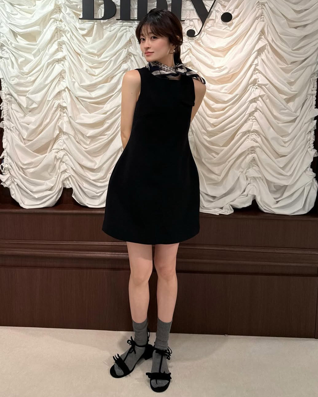 RORY MINI DRESS/158cm/着用サイズF