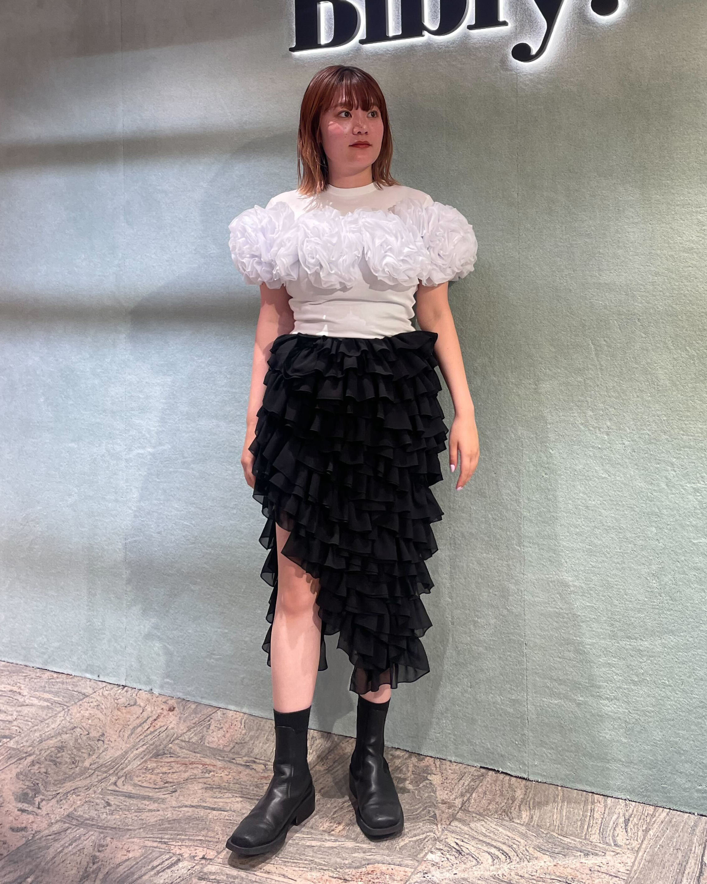 COLENNE SKIRT/166cm/着用サイズF