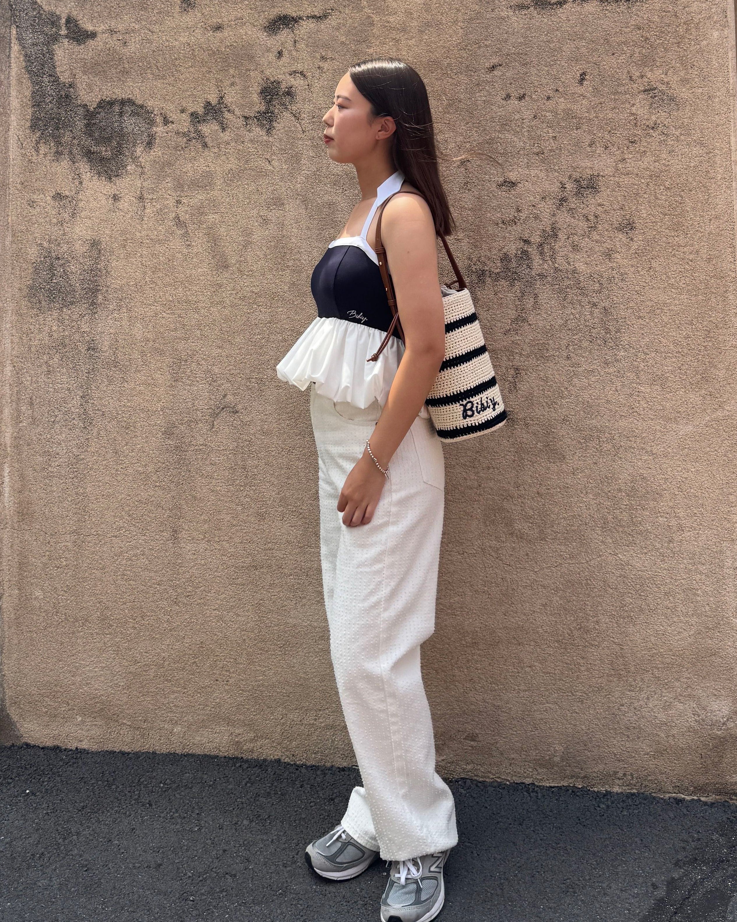 BIBIY. MOW DENIM/155cm/着用サイズS