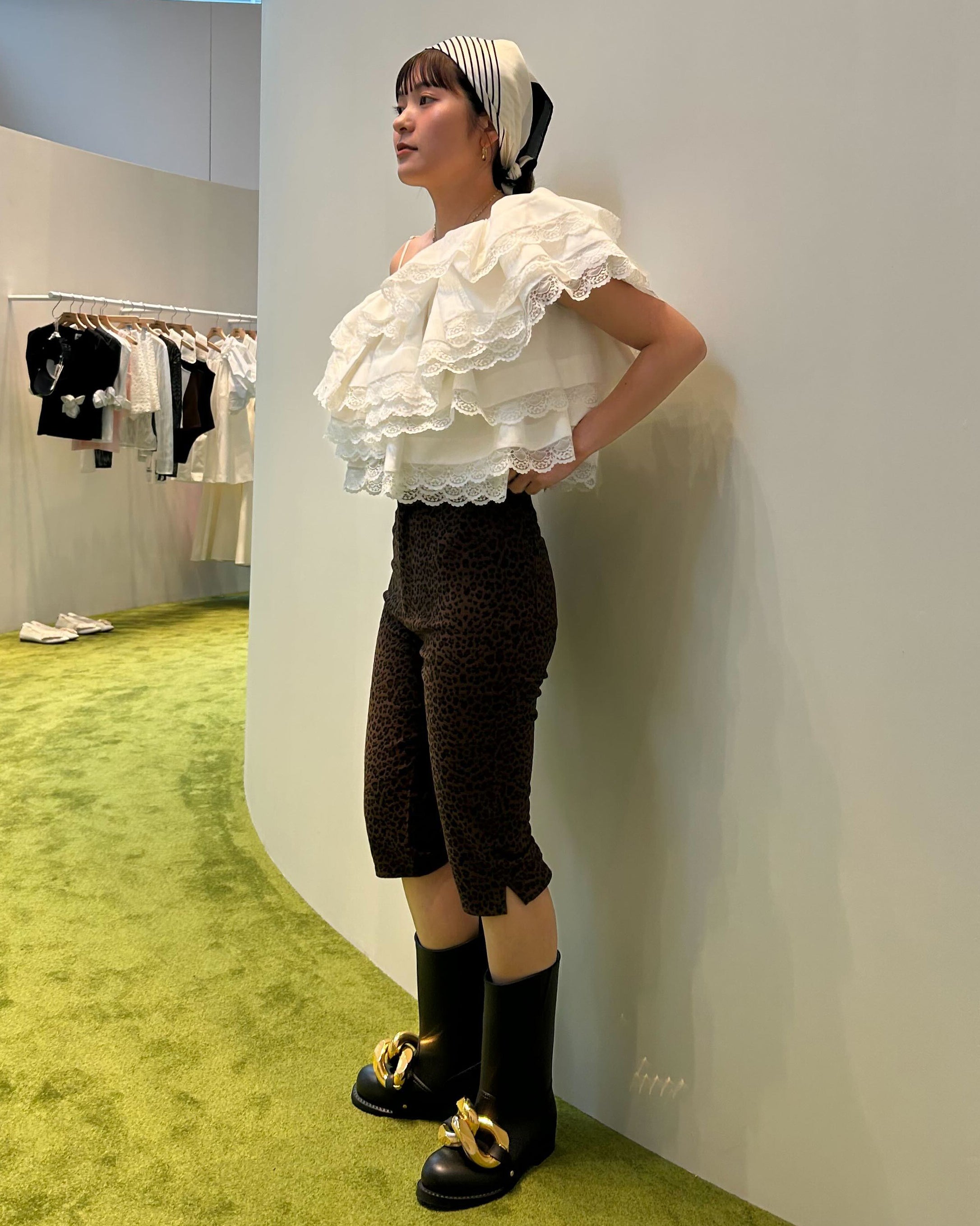 BIBIY. MADE | COLENNE BUSTIER TOP WHITE｜Bibiy.