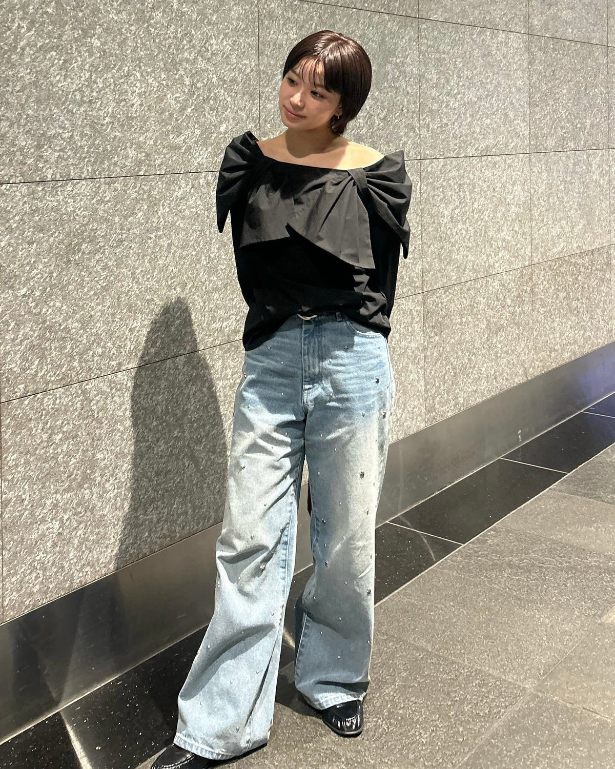 MARGARET TOP/154cm/着用サイズF