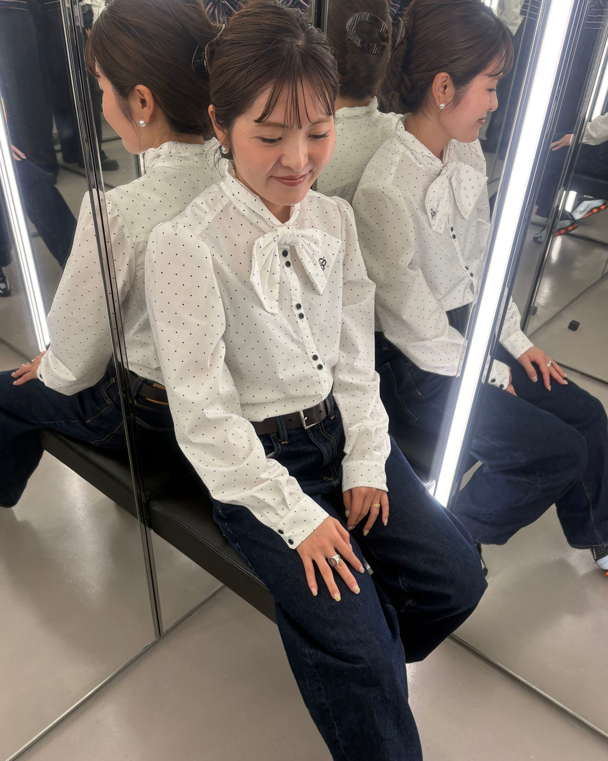 ROMEO HANDSOME BLOUSE/160cm/着用サイズF