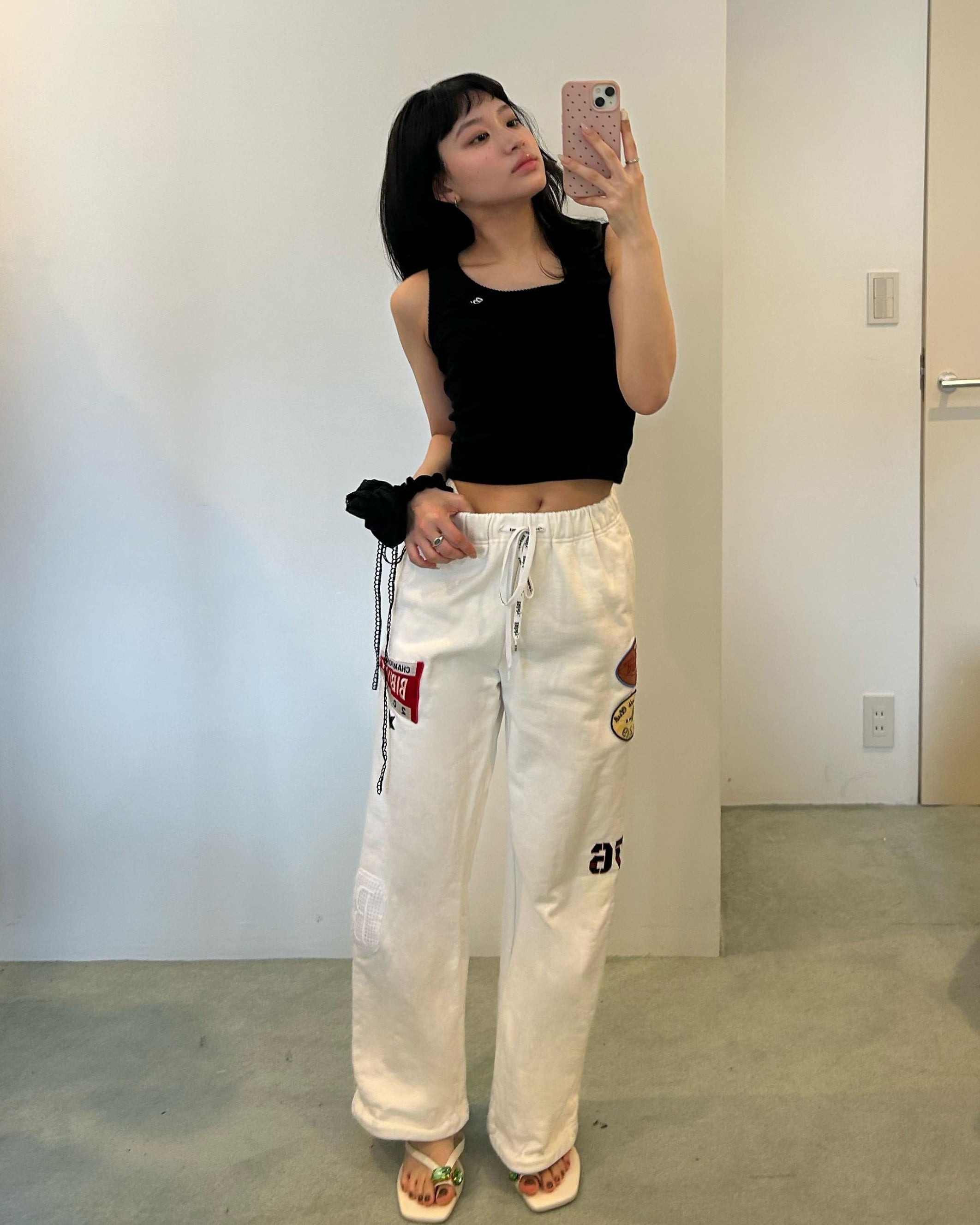 B. PICOT TANK TEE/154cm/着用サイズF